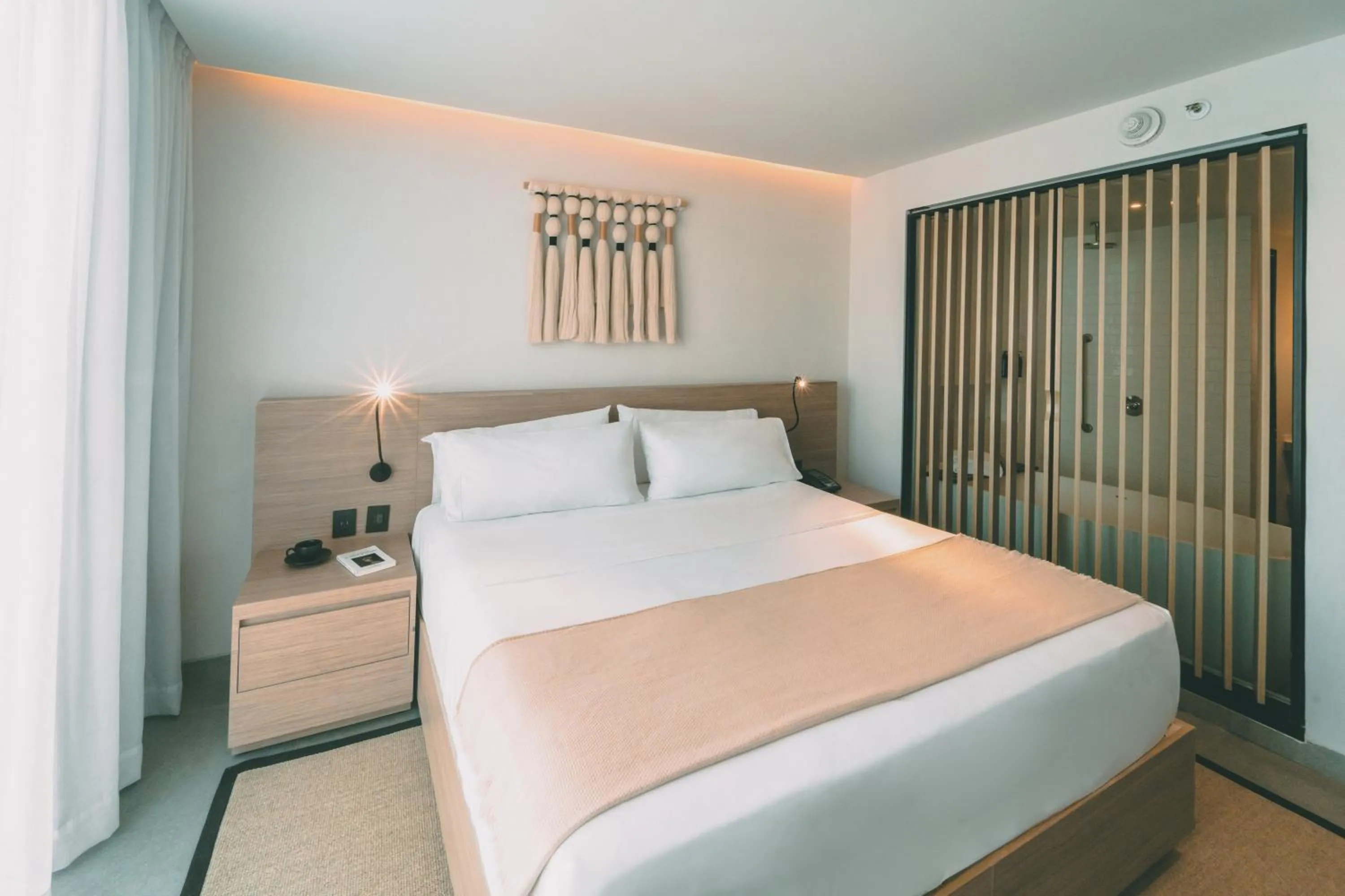 Bed in AKEN MIND Mérida Hotel