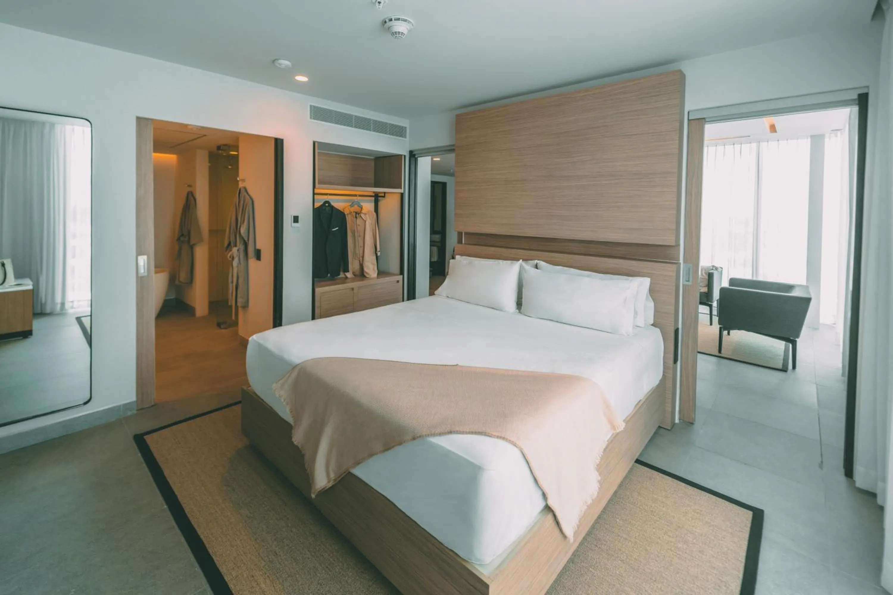 Bed in AKEN MIND Mérida Hotel