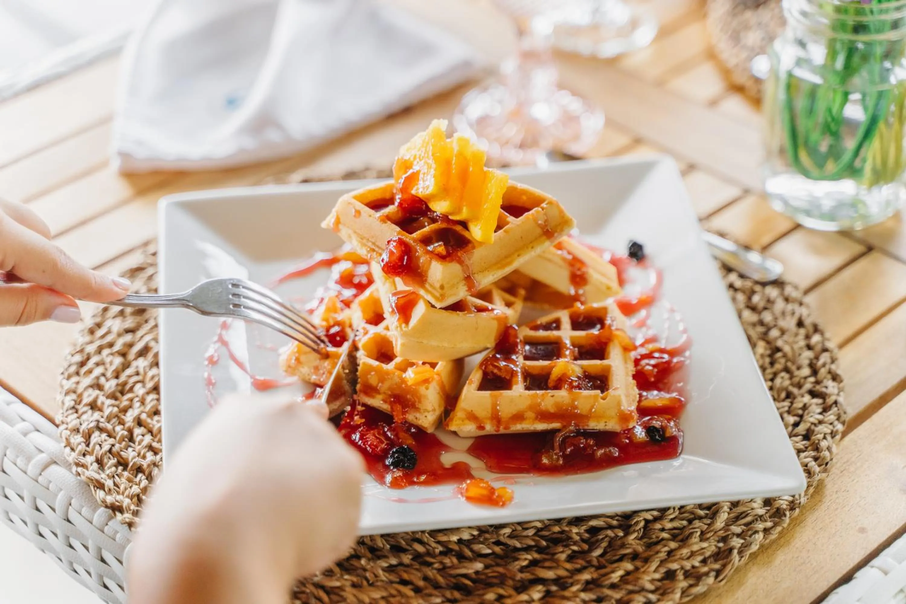 Food and drinks in Blue Roatan Resort