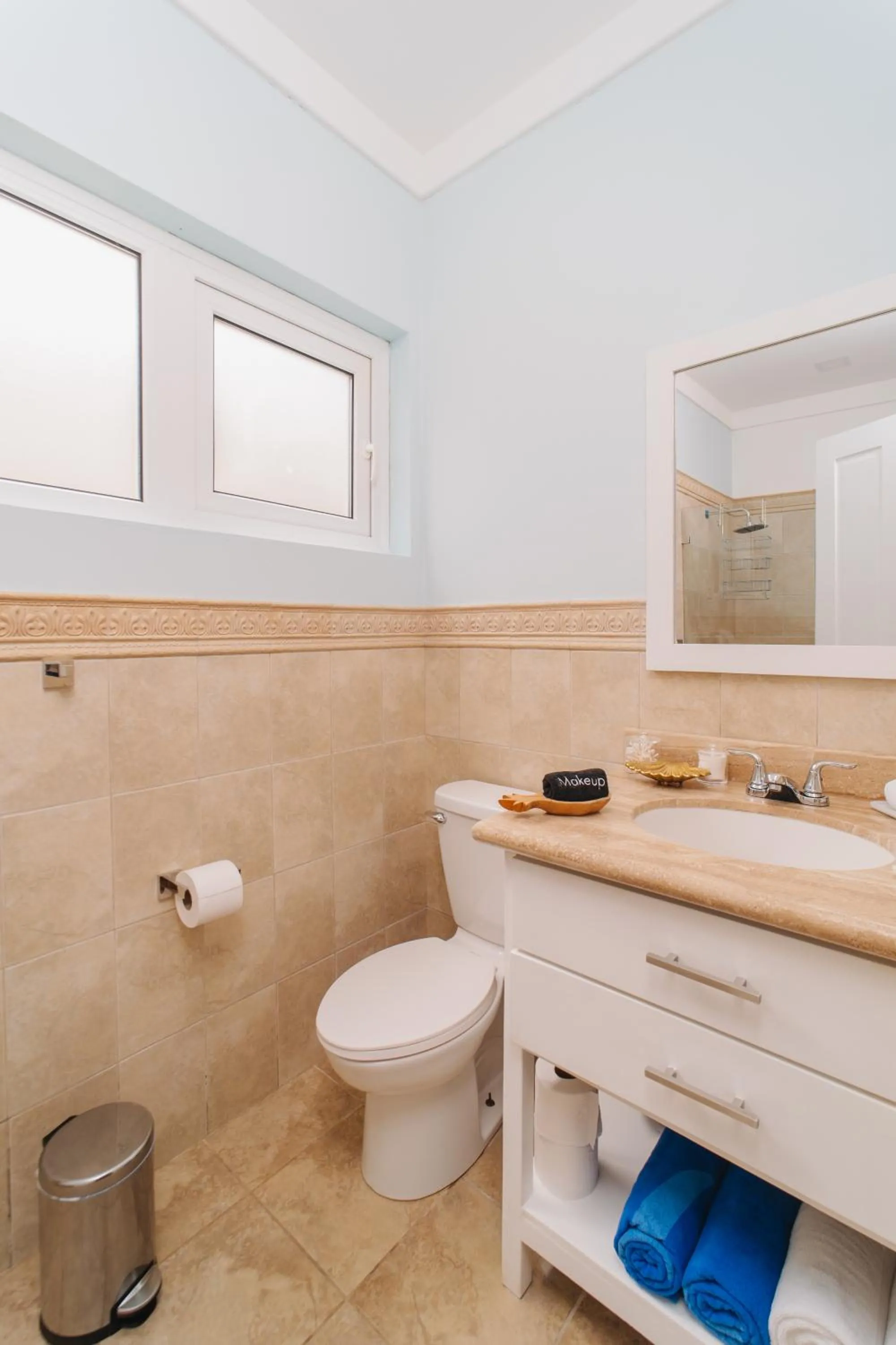 Toilet in Blue Roatan Resort