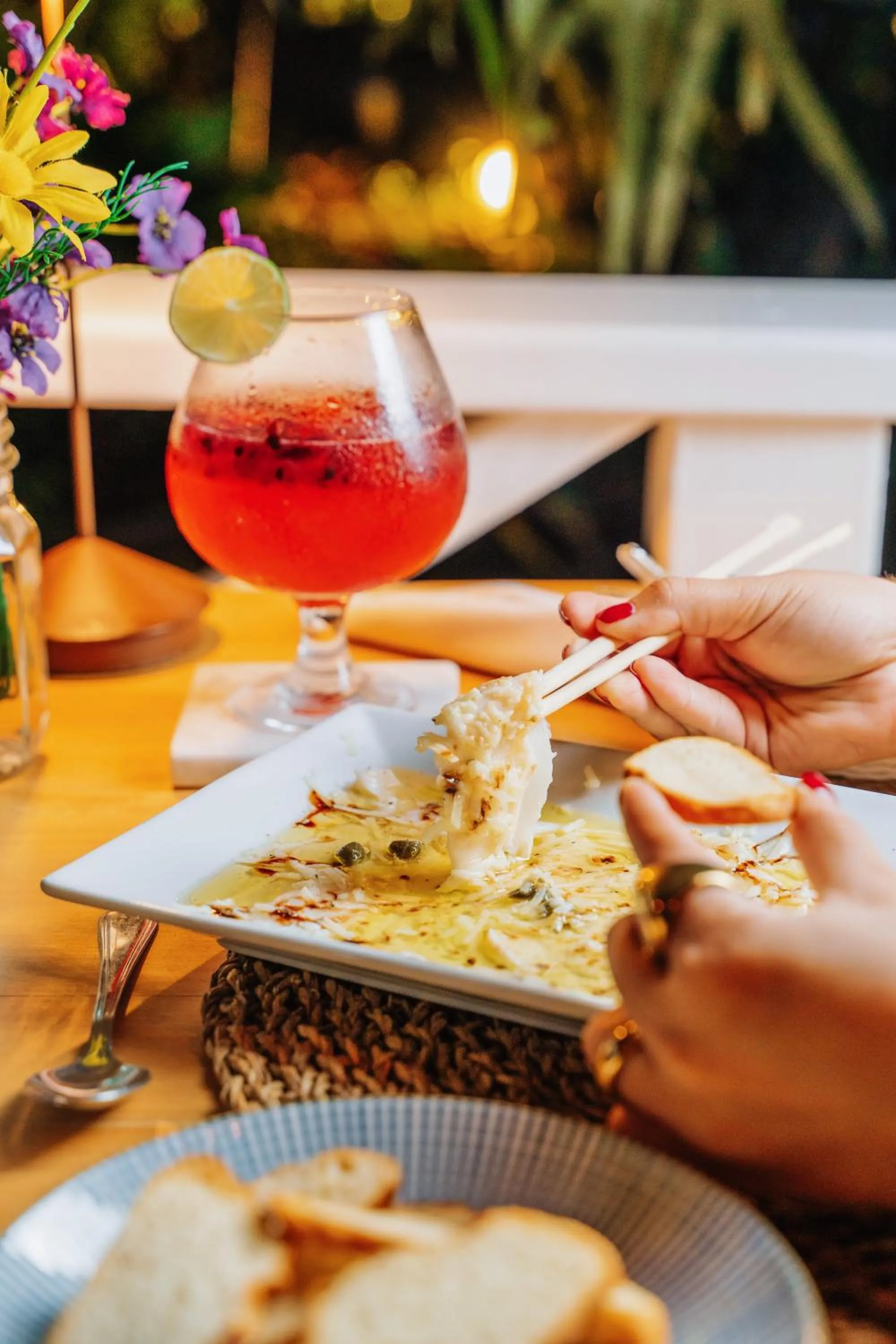 Food and drinks in Blue Roatan Resort