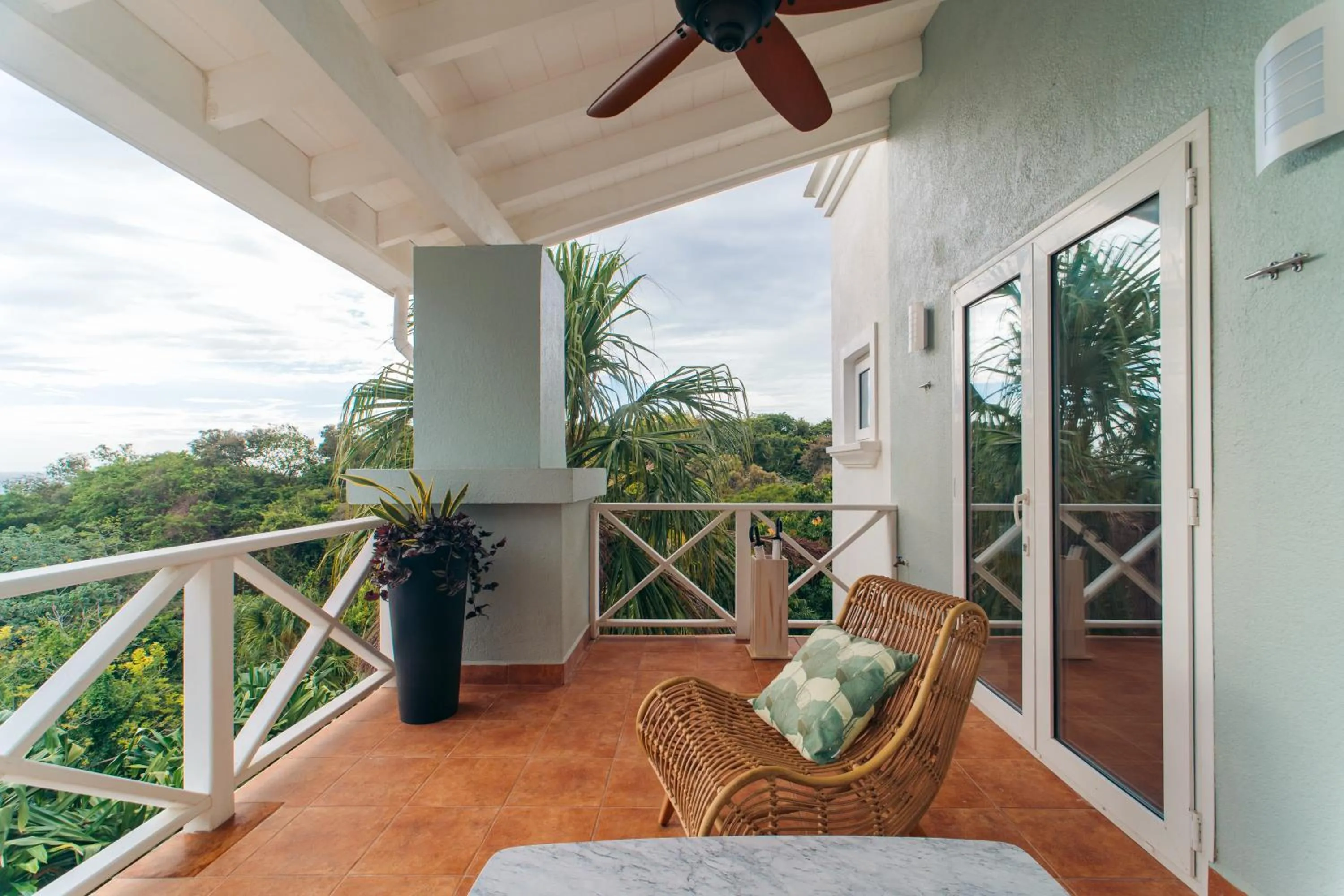 Natural landscape in Blue Roatan Resort