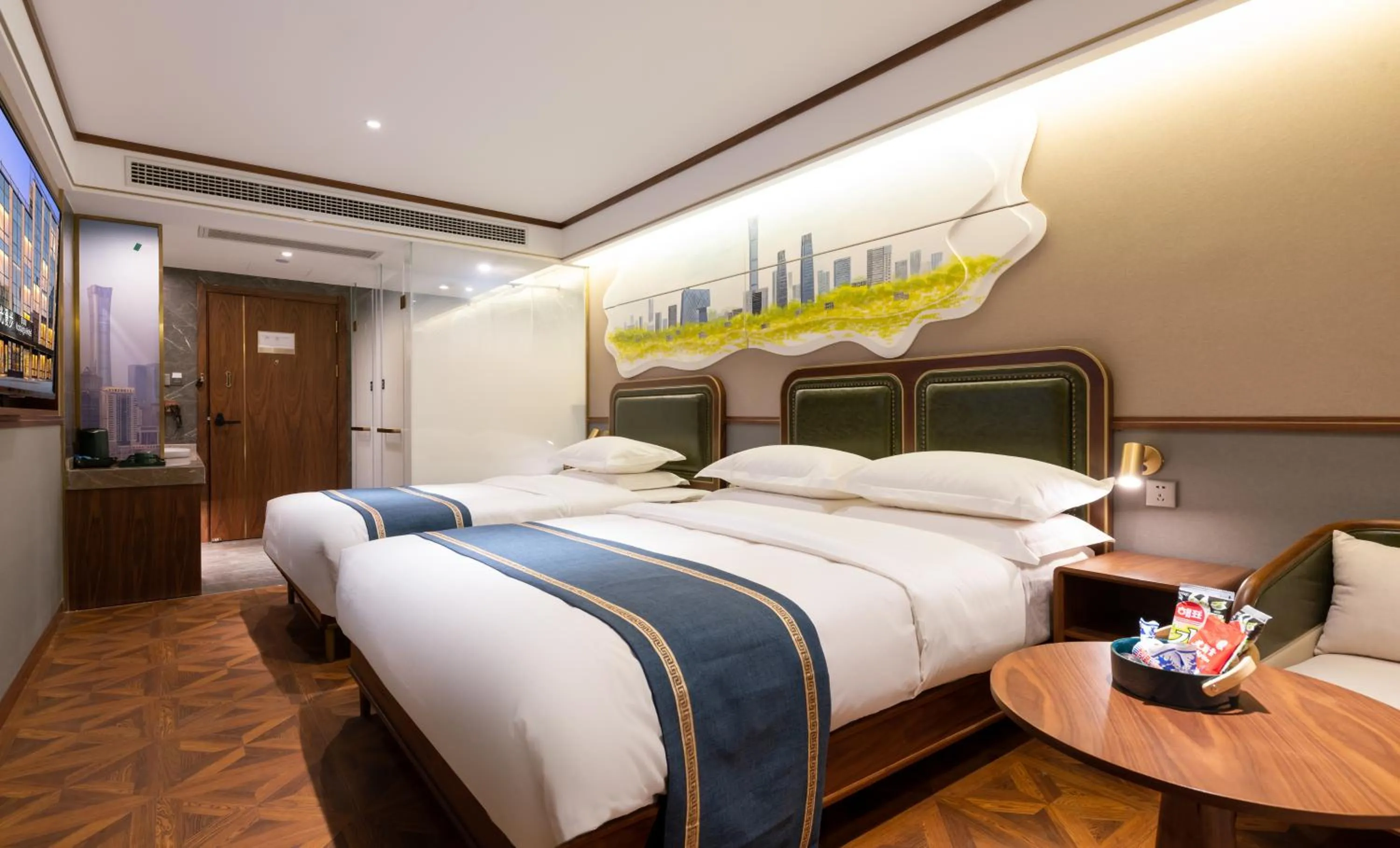 Bed in Nostalgia S Hotel Beijing CCTV