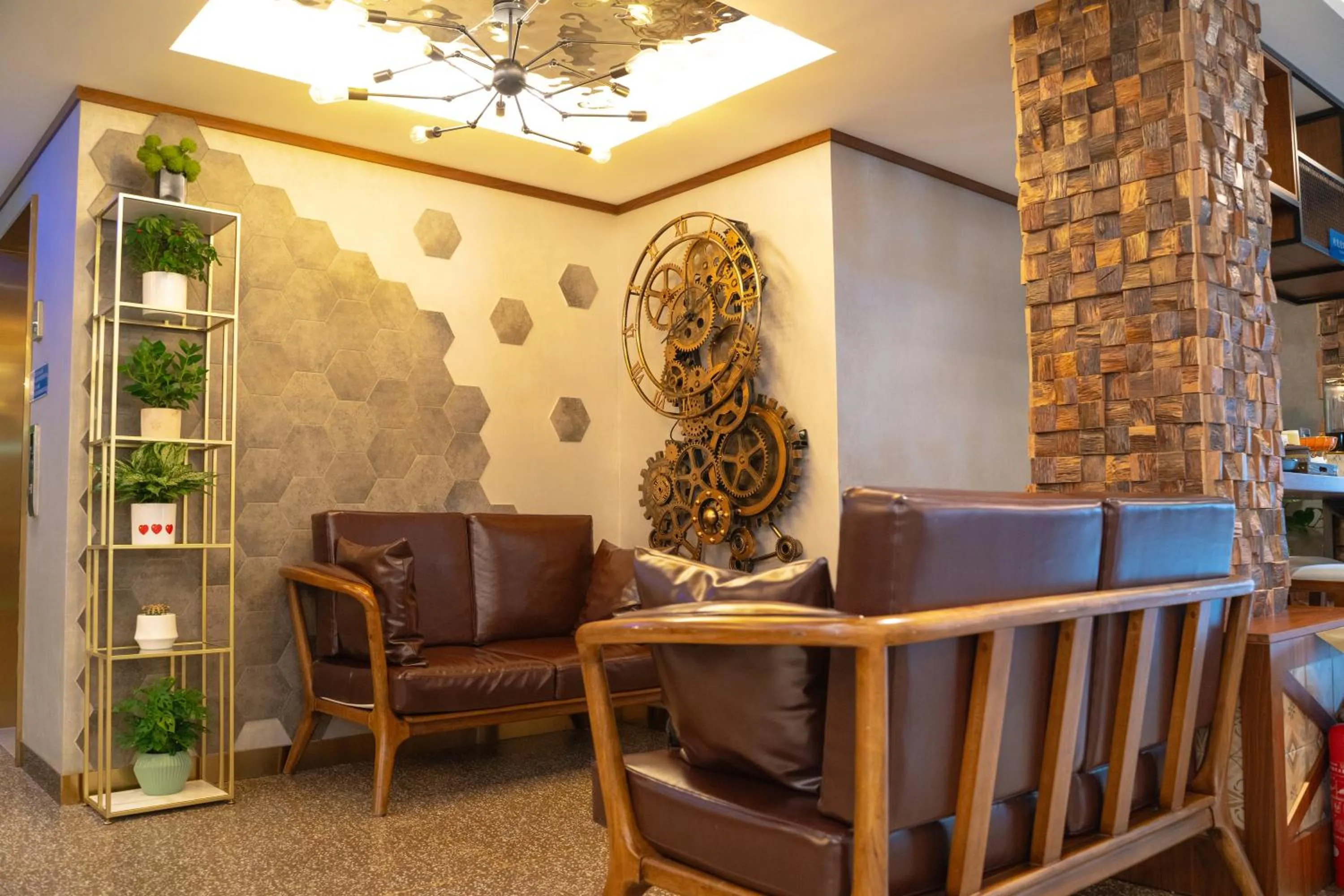 Seating Area in Nostalgia S Hotel Beijing CCTV