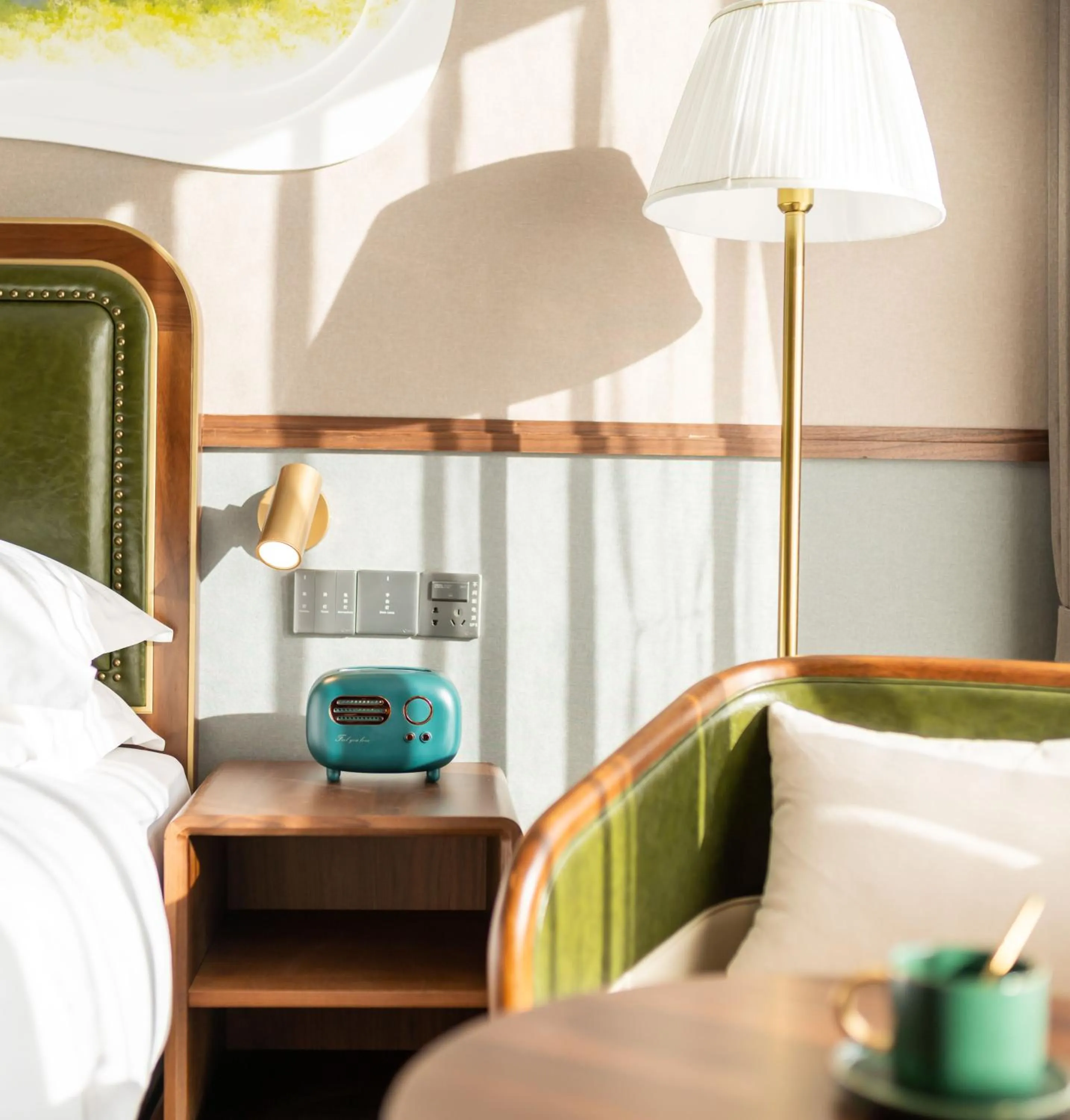 Bed in Nostalgia S Hotel Beijing CCTV