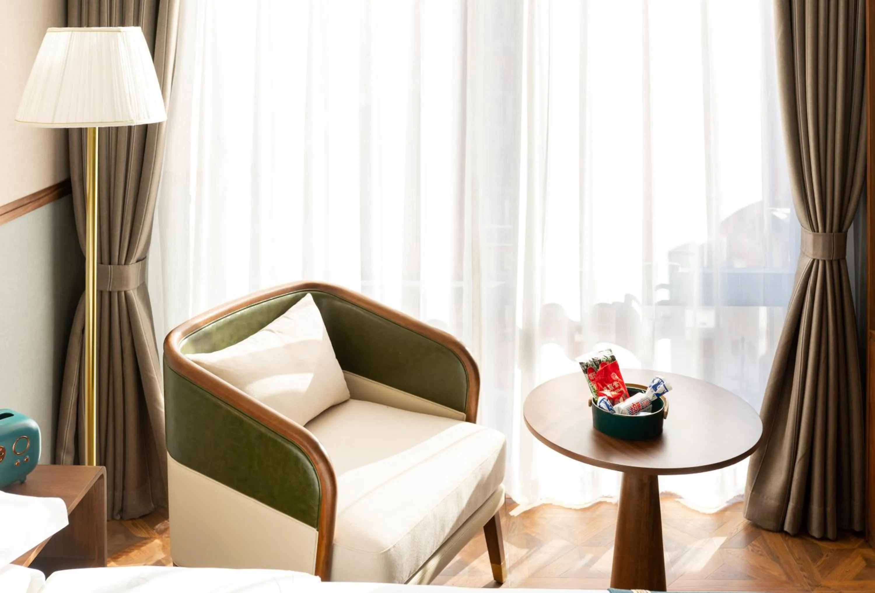 Seating Area in Nostalgia S Hotel Beijing CCTV