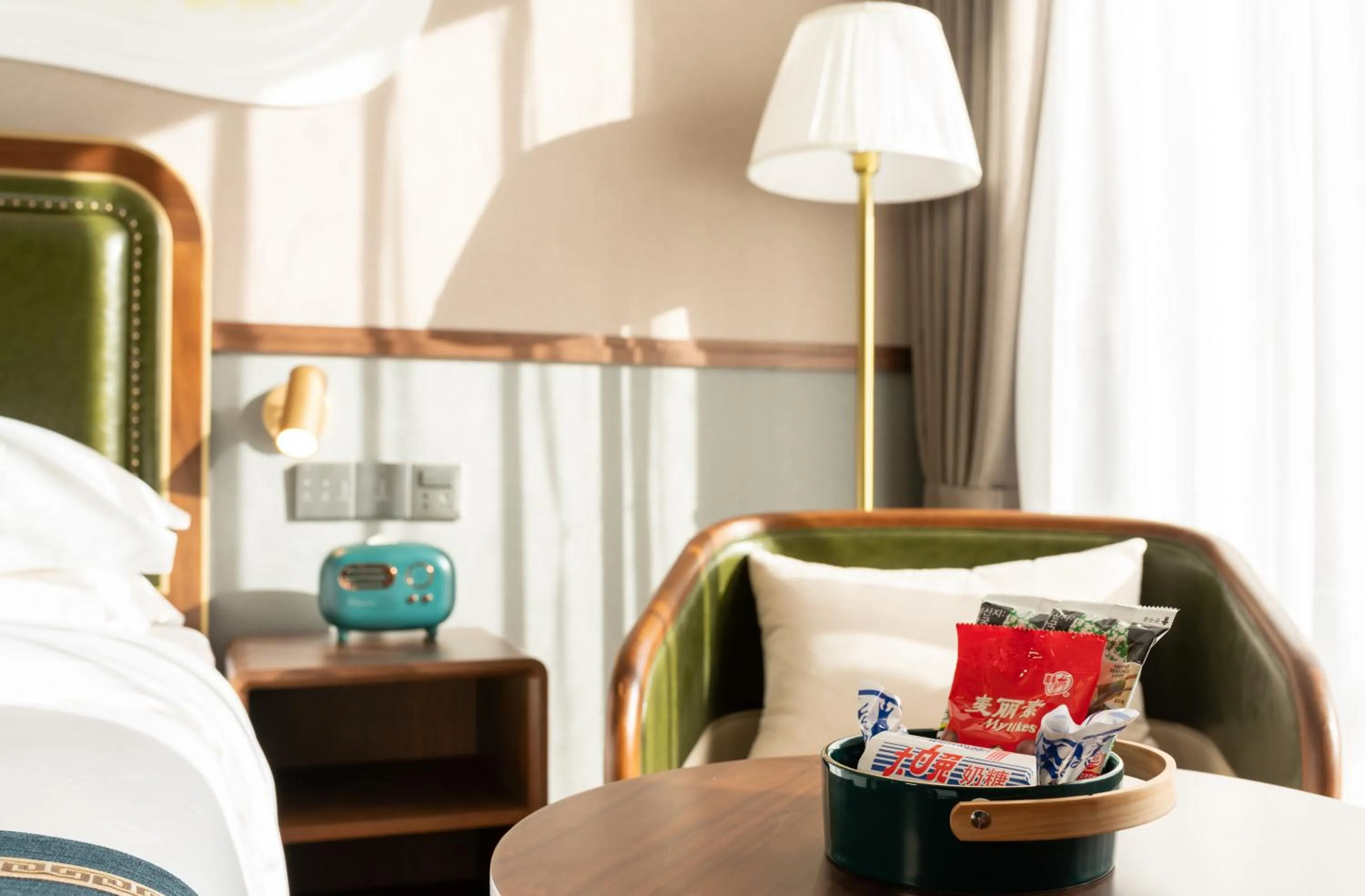 Bed in Nostalgia S Hotel Beijing CCTV