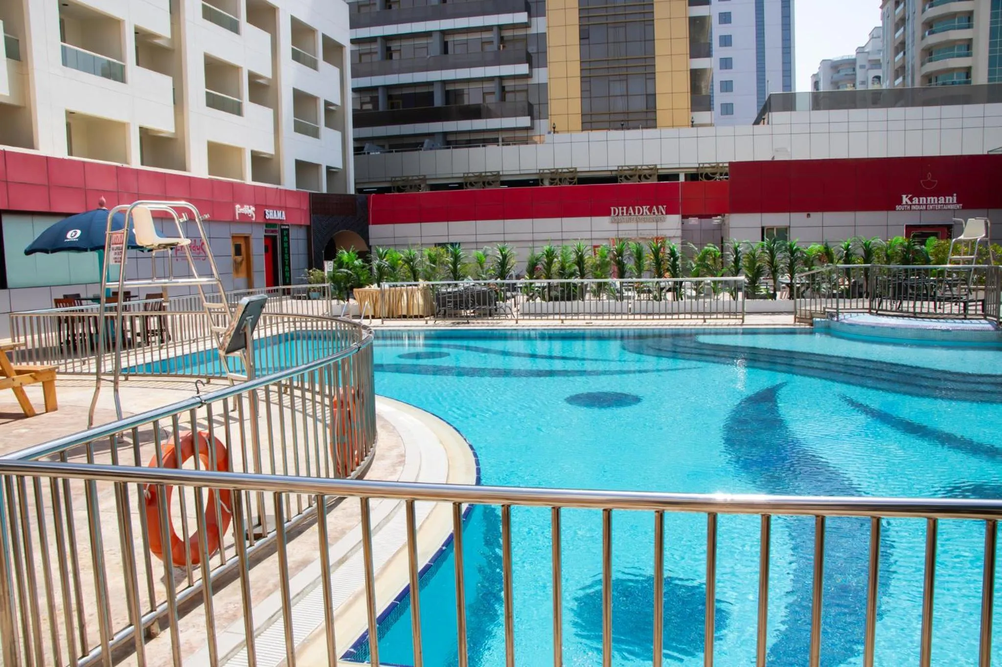 Swimming pool in Dubai Grand Hotel by Fortune, Dubai Airport