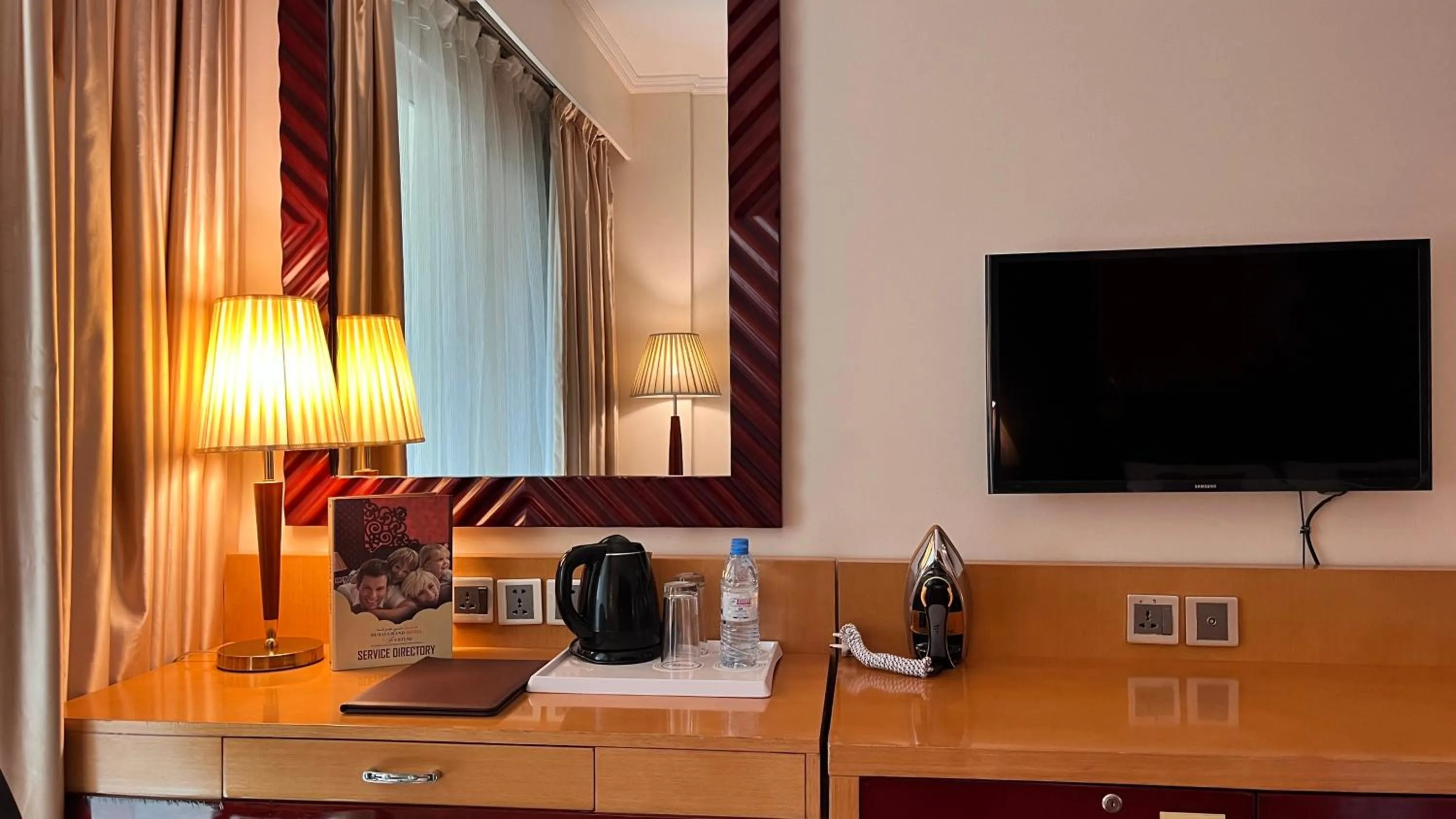 TV and multimedia in Dubai Grand Hotel by Fortune, Dubai Airport