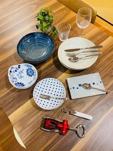 Dining area in Ostay Numabukuro Hotel Apartment