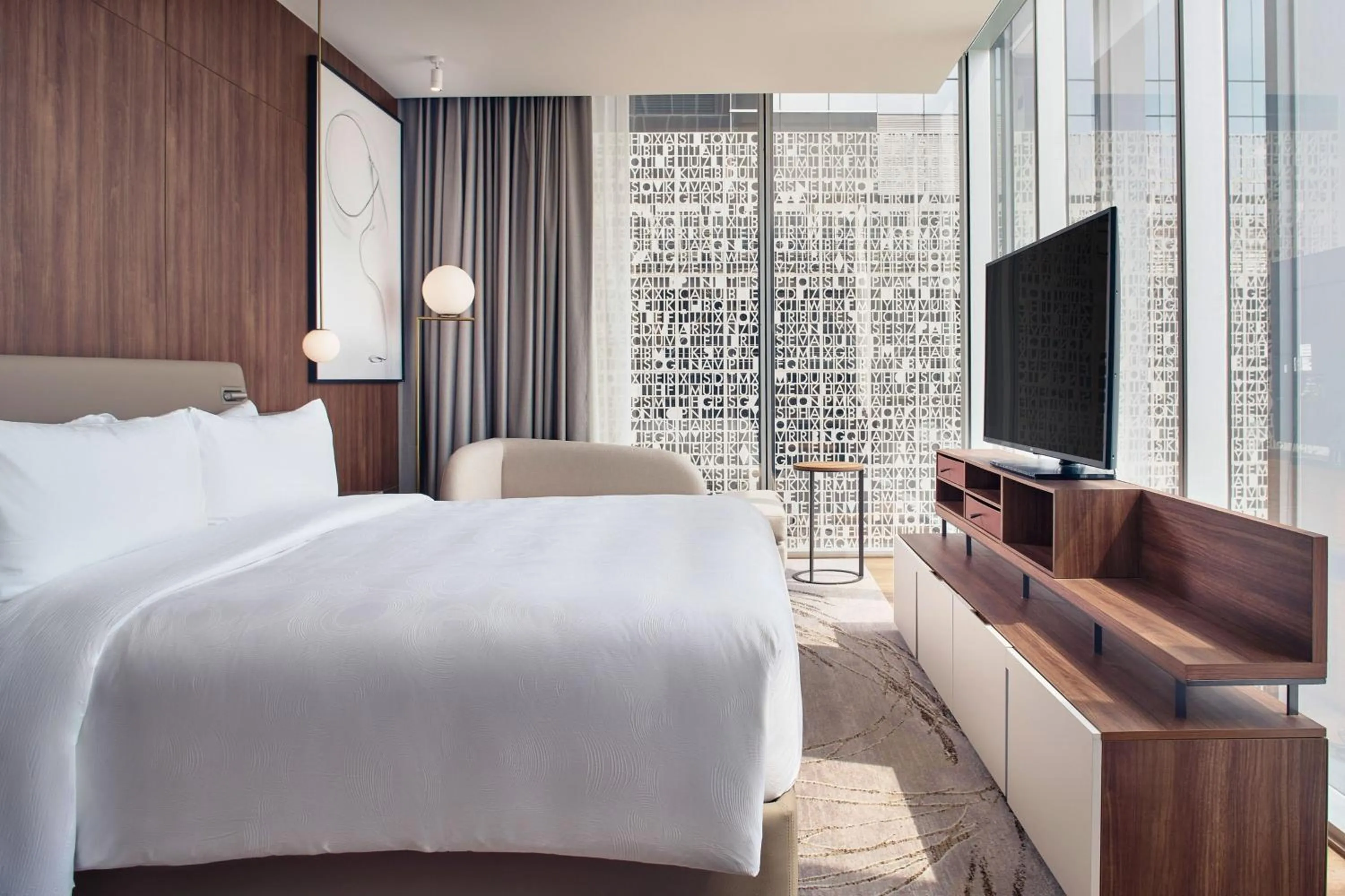 Photo of the whole room, Bed in JW Marriott Hotel Guadalajara