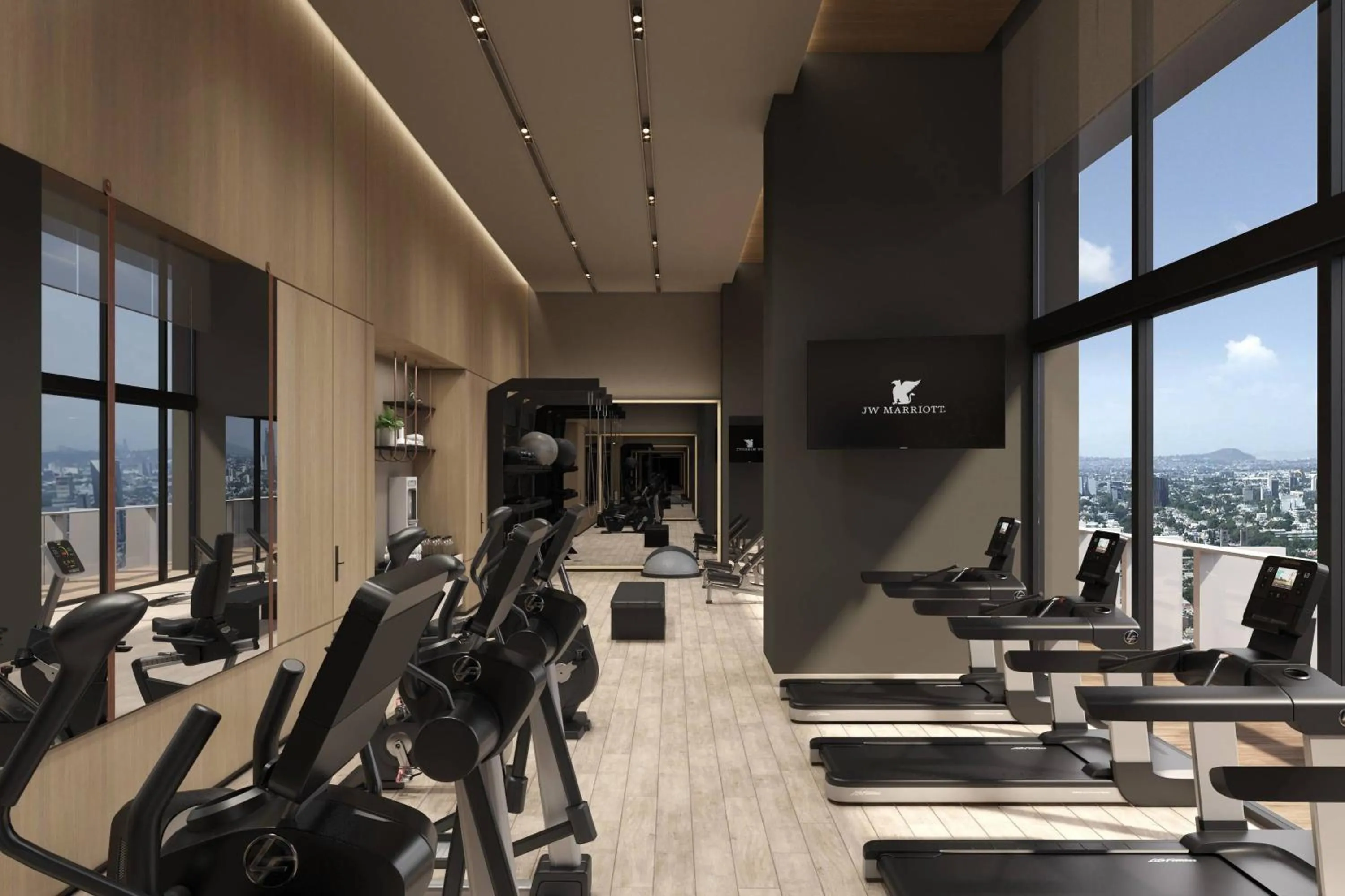 Fitness centre/facilities in JW Marriott Hotel Guadalajara
