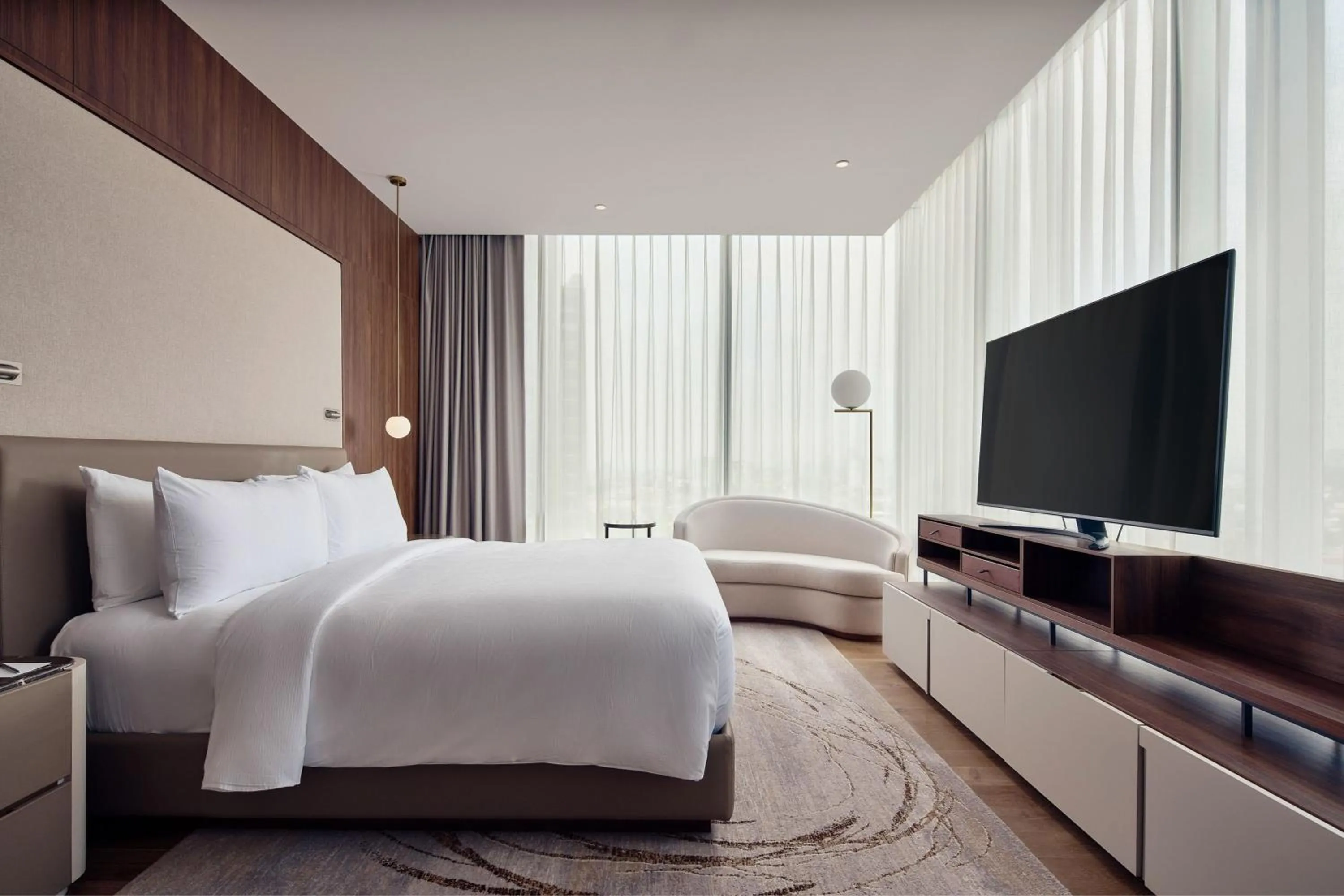 Photo of the whole room, Bed in JW Marriott Hotel Guadalajara