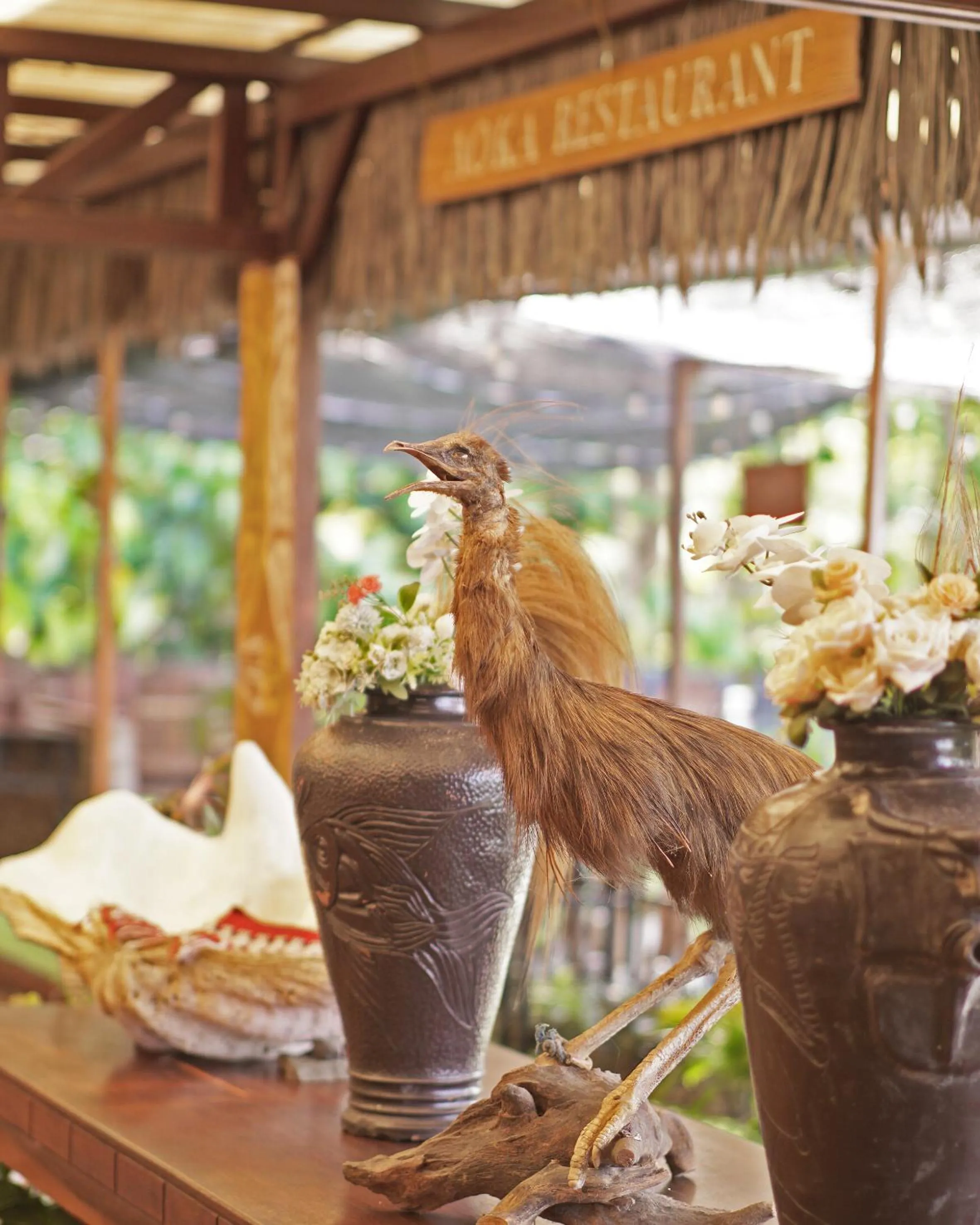 Restaurant/places to eat in Kasuari Exotic Resort Magelang