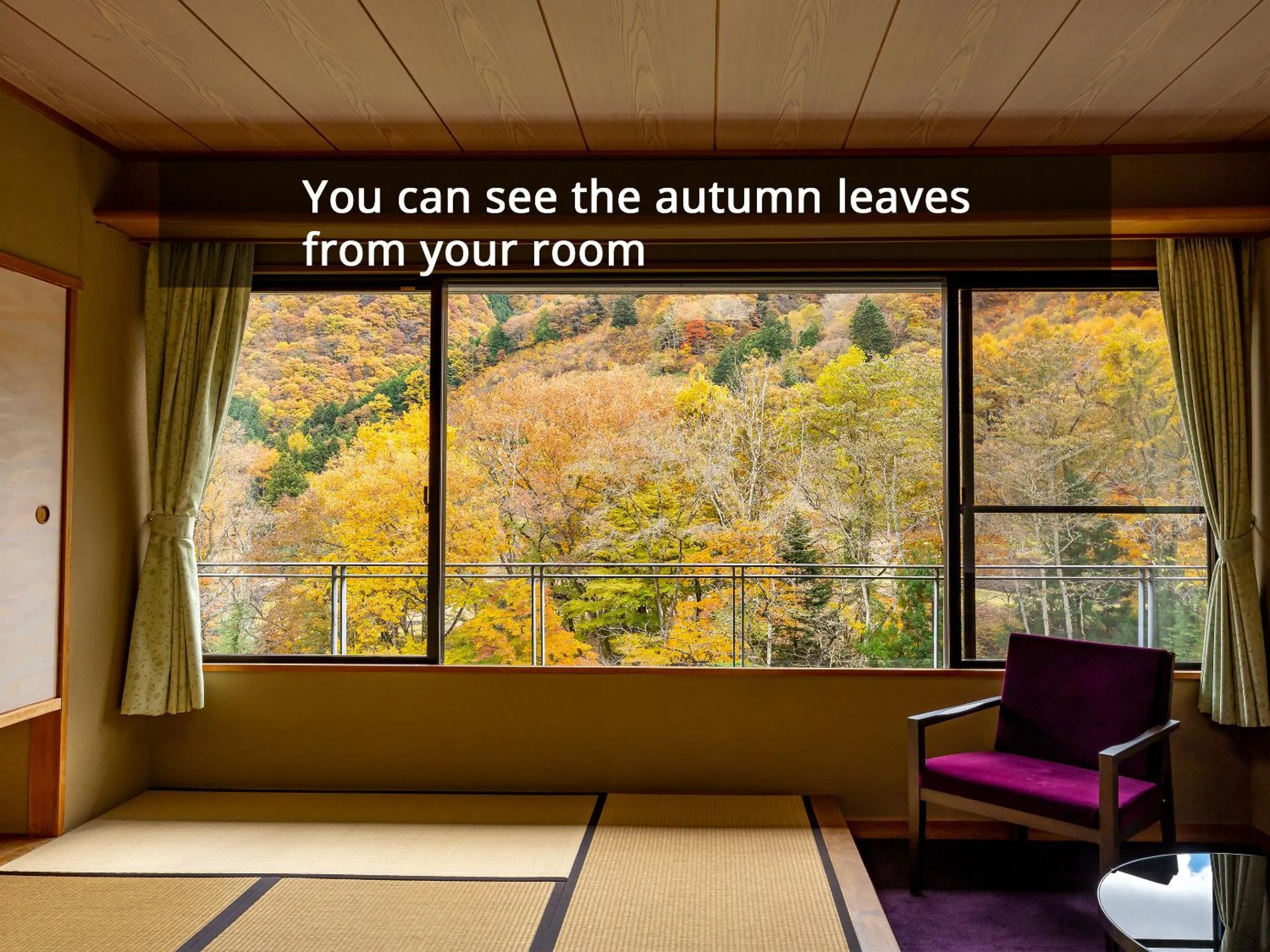 Photo of the whole room in KAMENOI HOTEL Nikko Yunishigawa All-Inclusive Resort