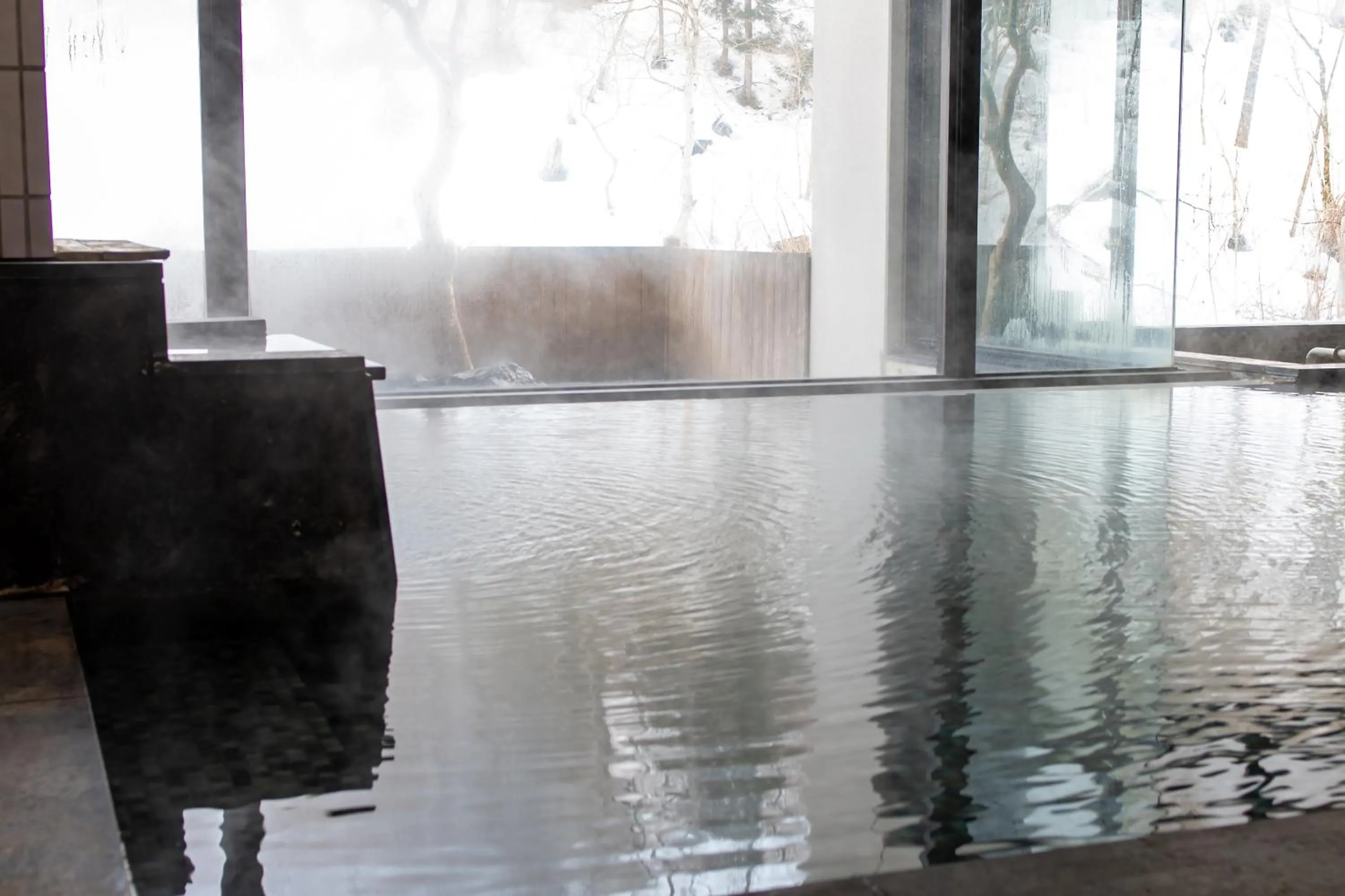 Hot Spring Bath in KAMENOI HOTEL Nikko Yunishigawa All-Inclusive Resort