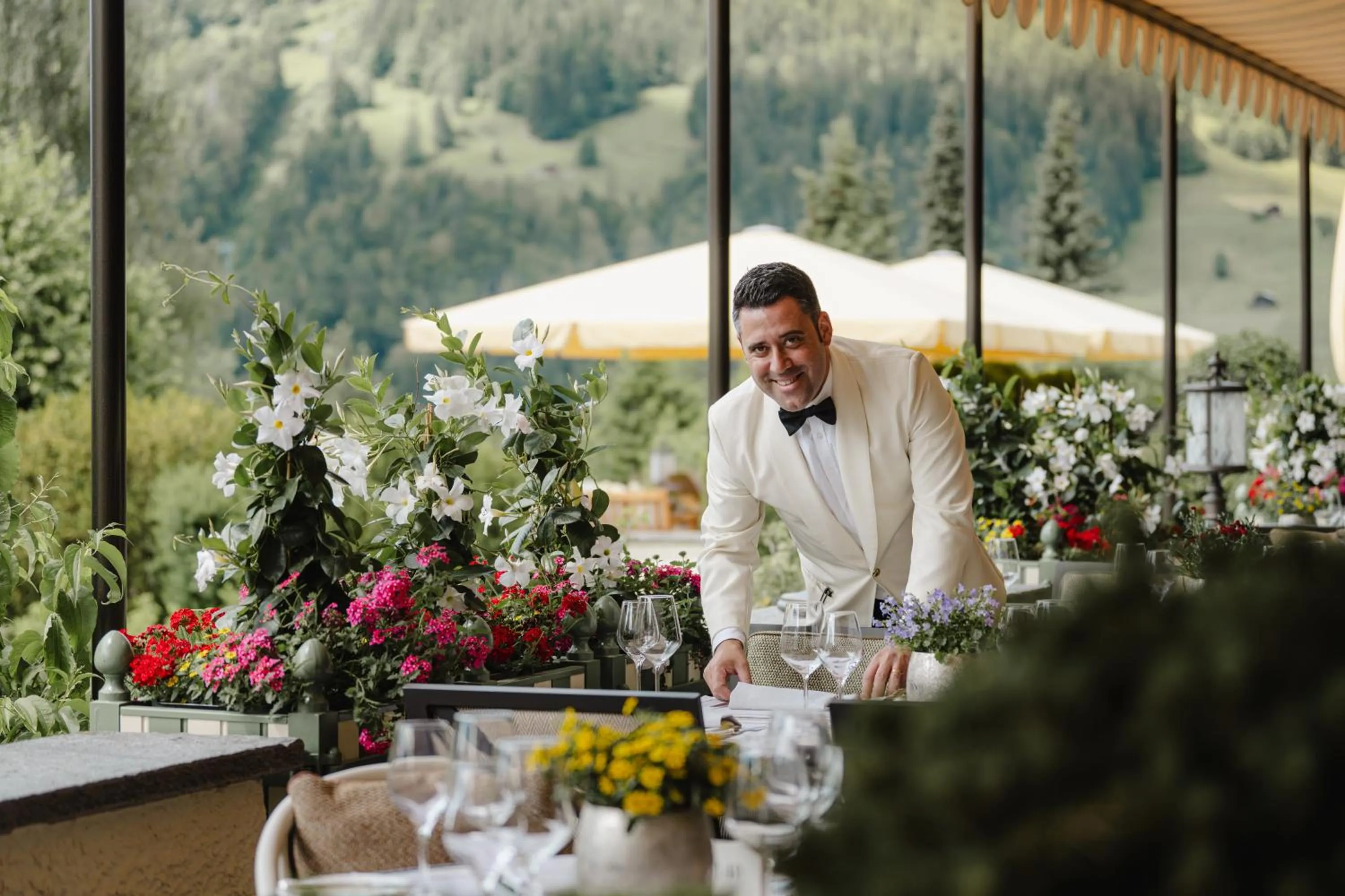 Restaurant/places to eat in Gstaad Palace