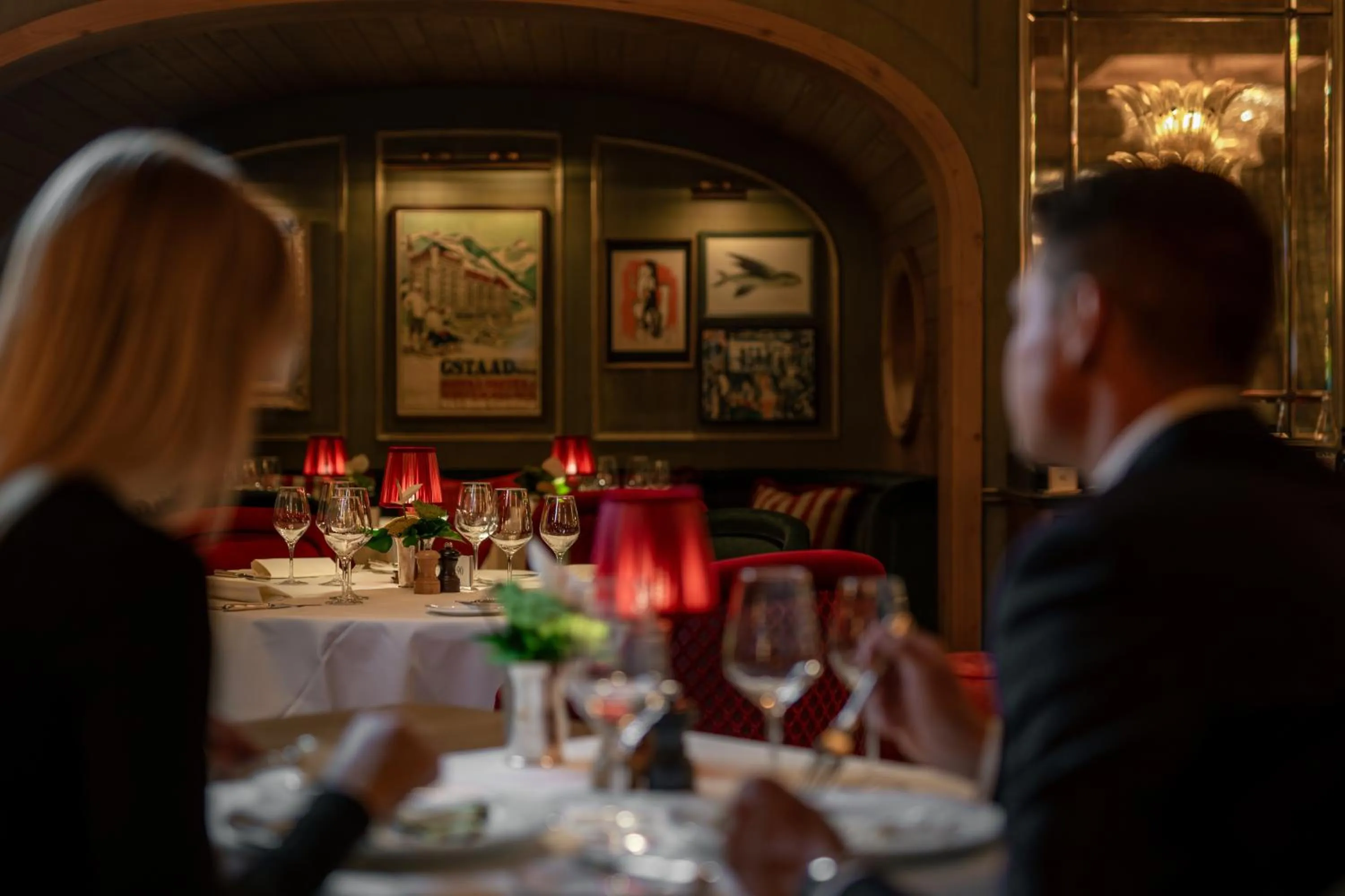 Restaurant/places to eat in Gstaad Palace