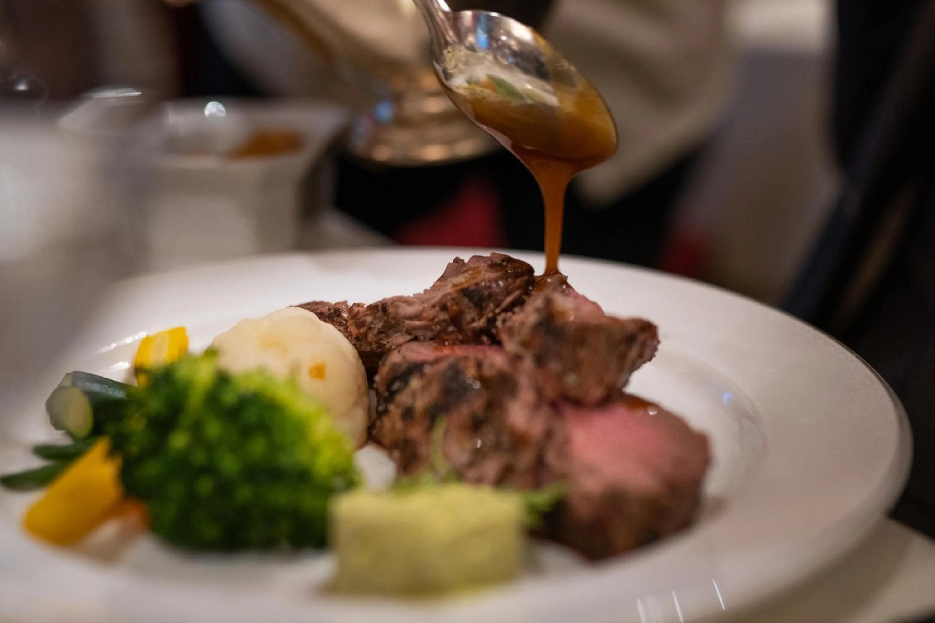 Food in Gstaad Palace