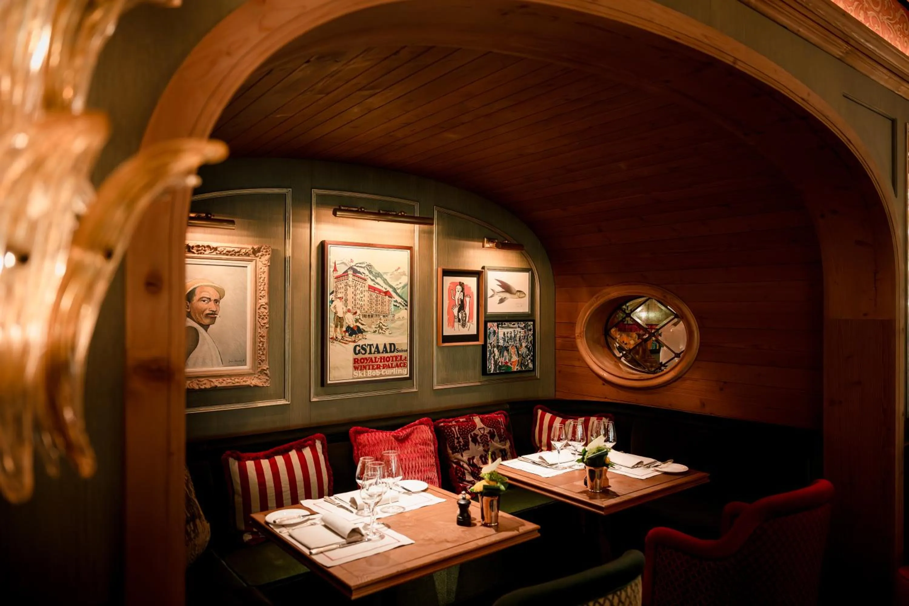 Restaurant/places to eat in Gstaad Palace