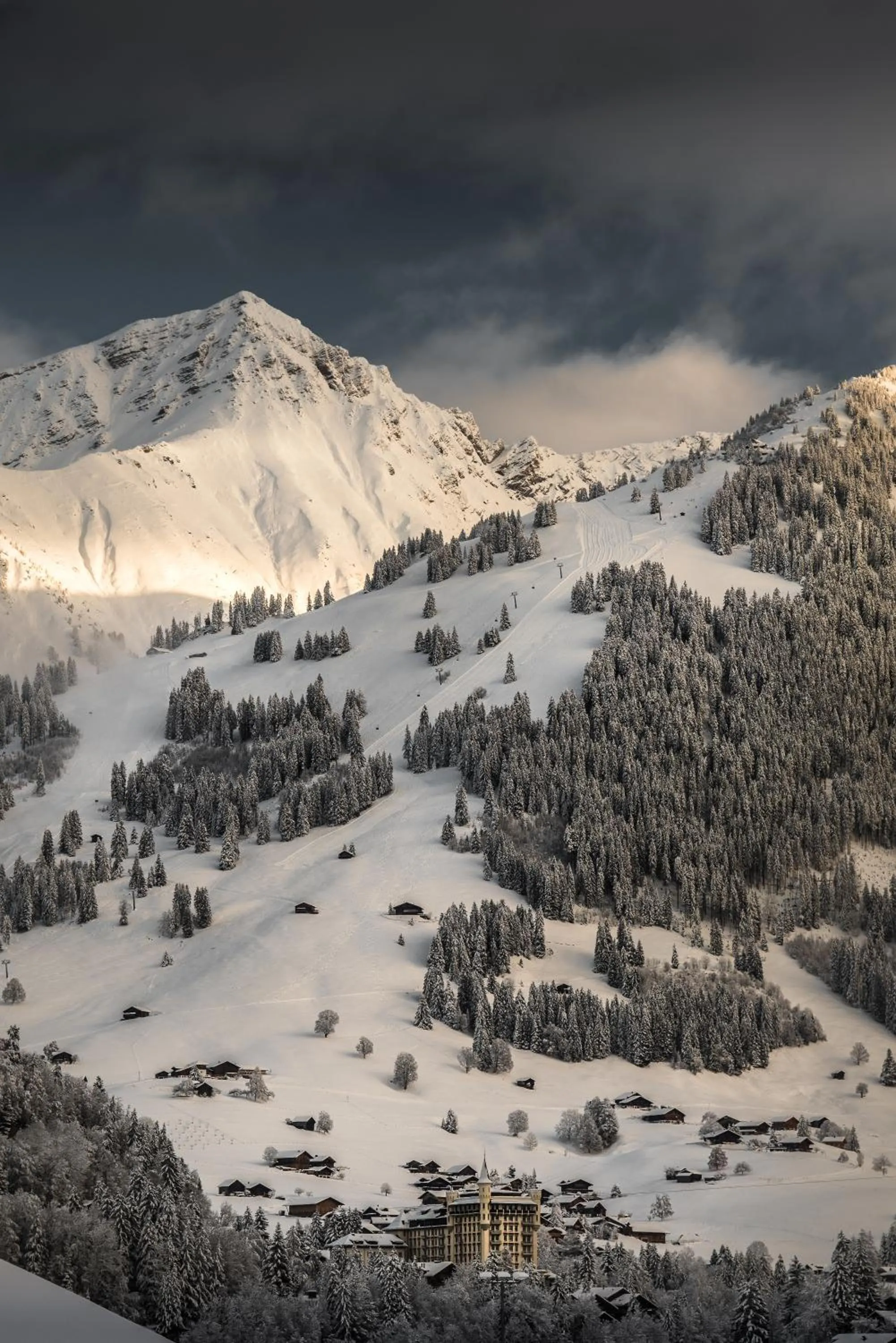 Property building in Gstaad Palace