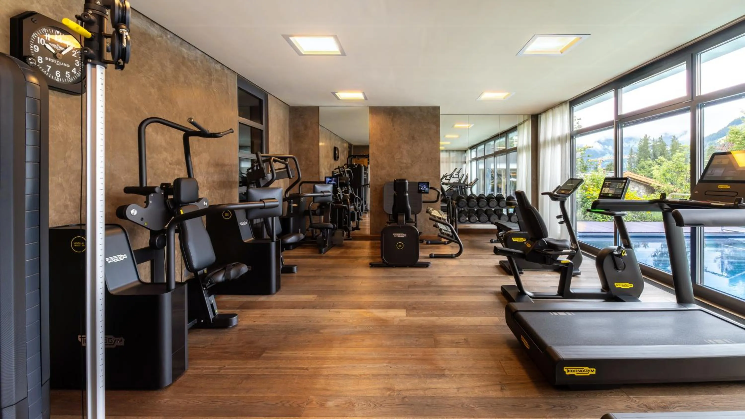 Fitness centre/facilities in Gstaad Palace