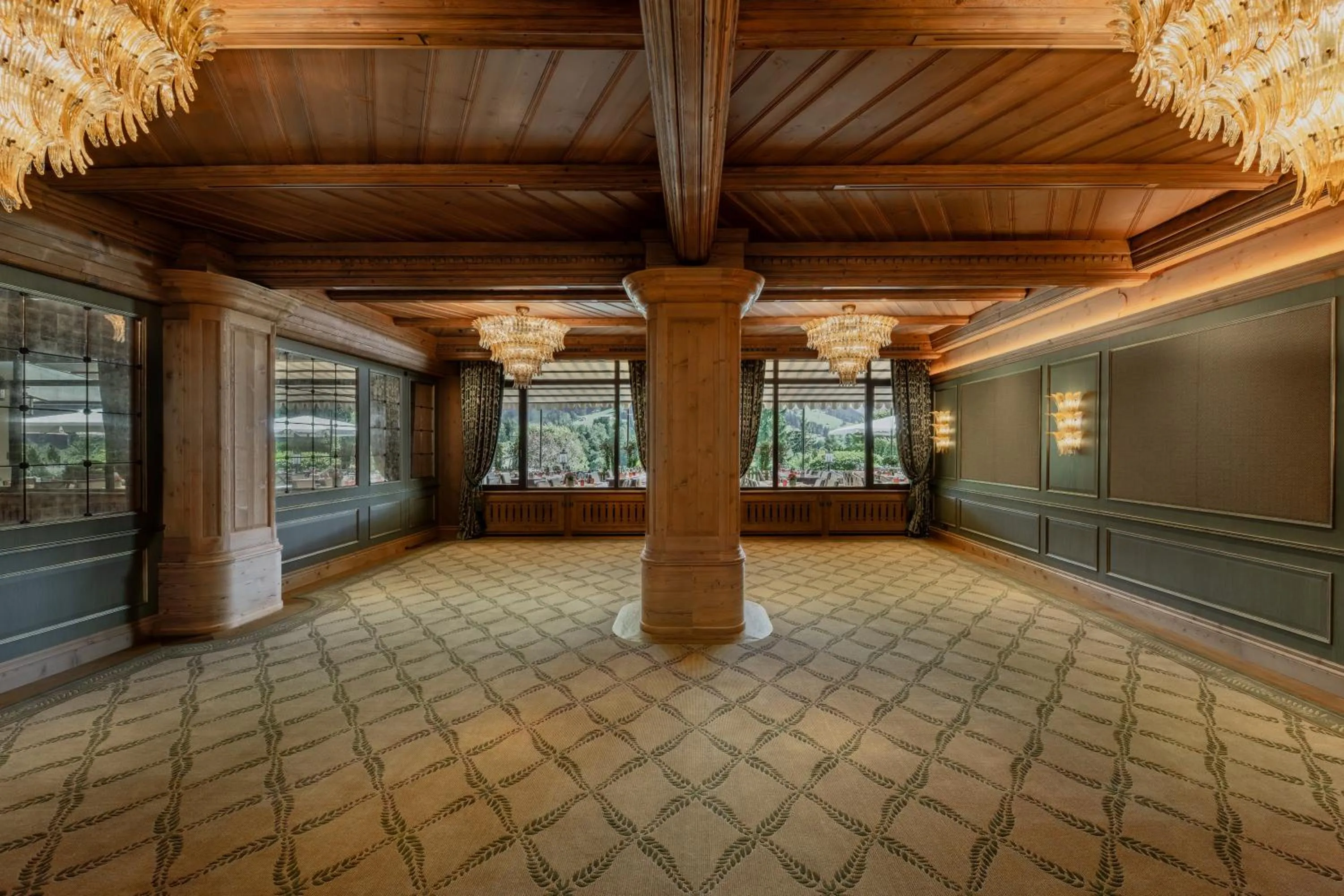 Meeting/conference room in Gstaad Palace