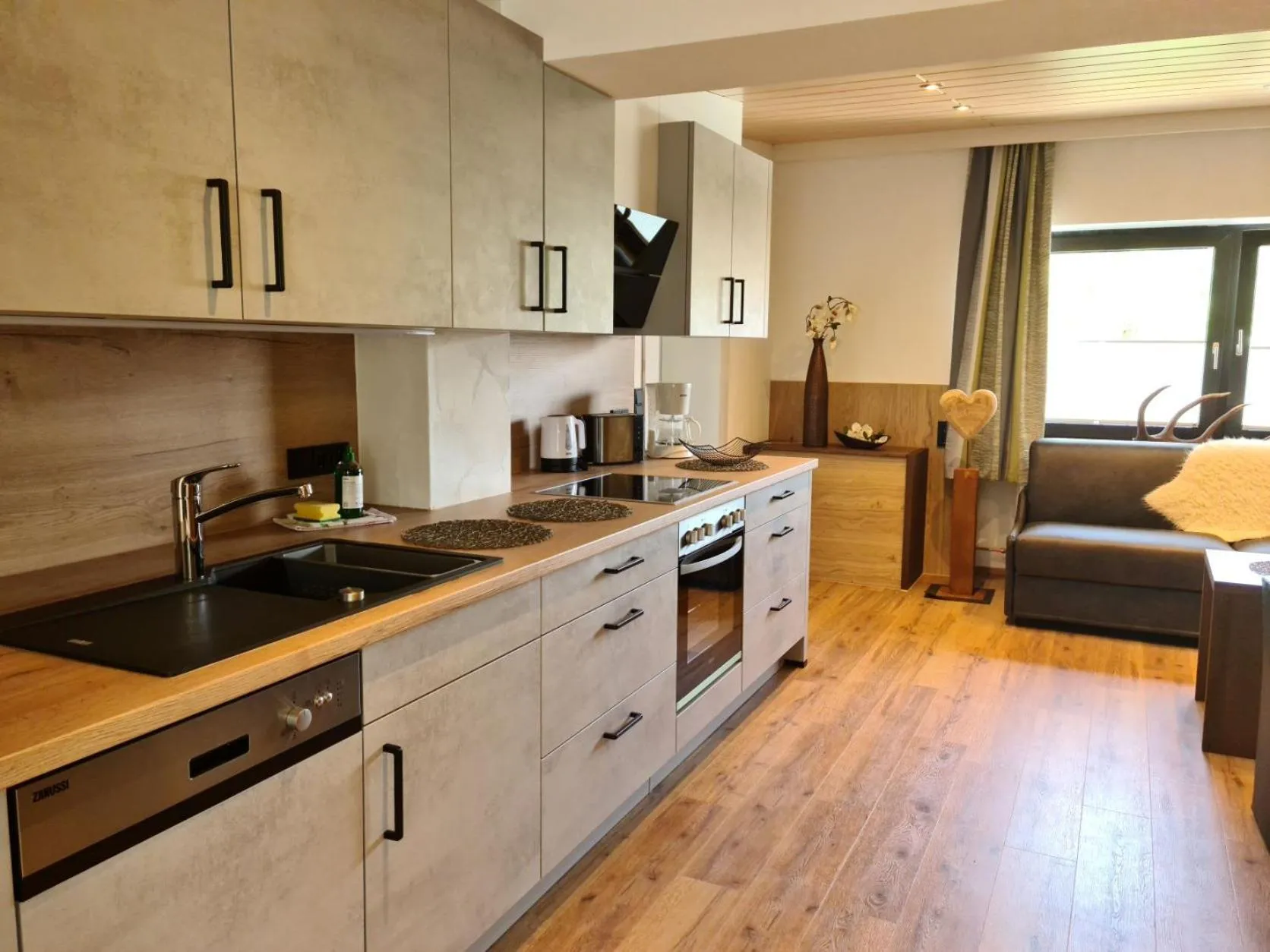 Kitchen or kitchenette in Haus Haberstock