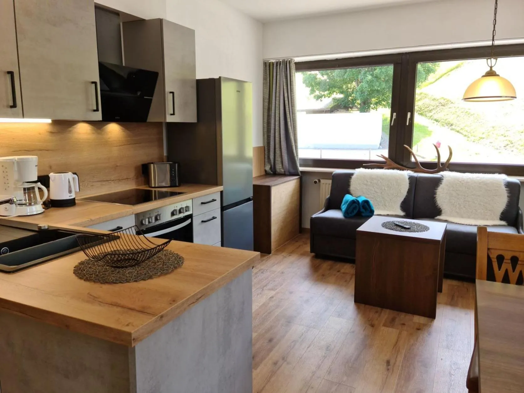 Kitchen or kitchenette in Haus Haberstock