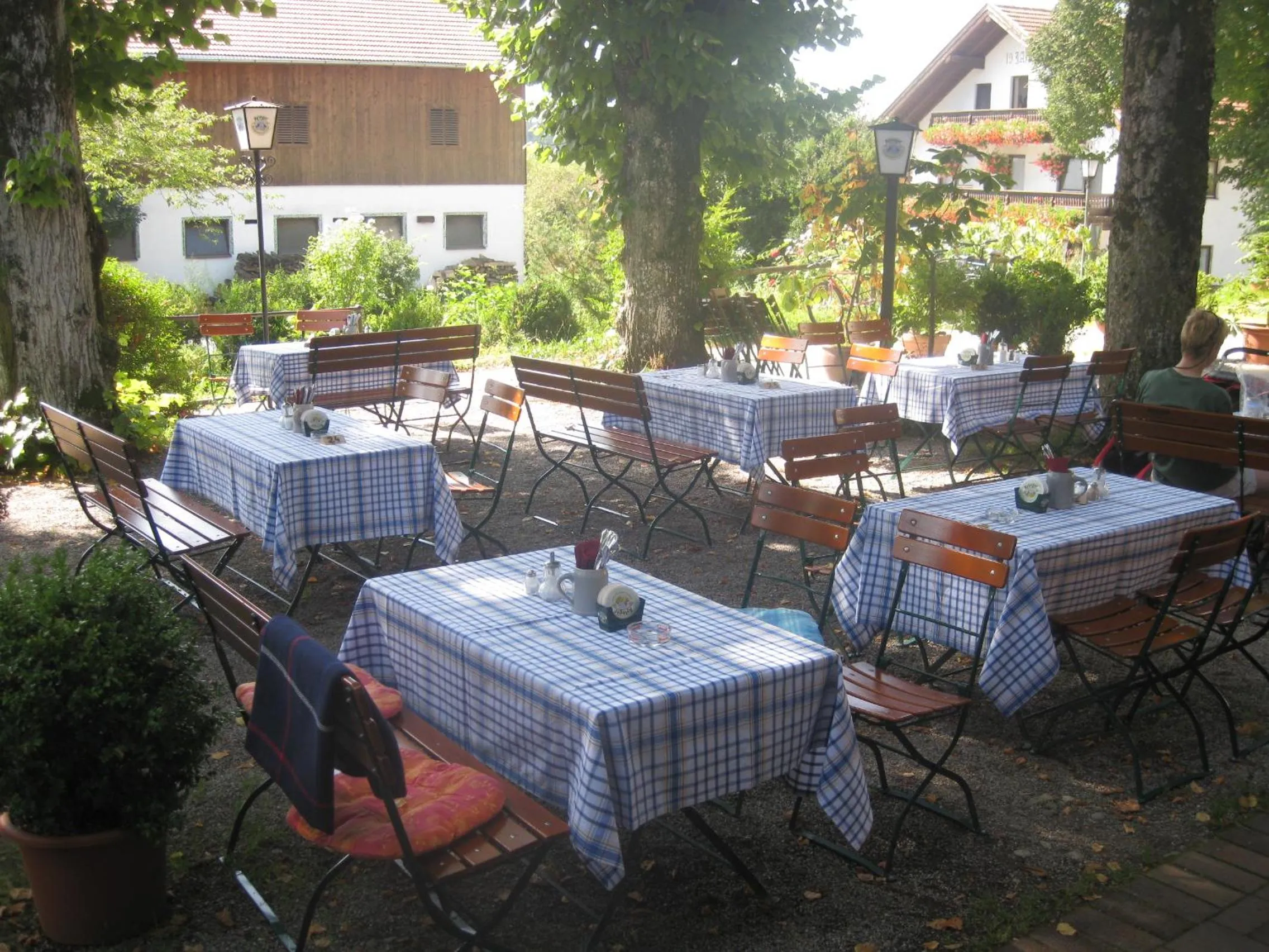 Garden in Hotel Haflhof