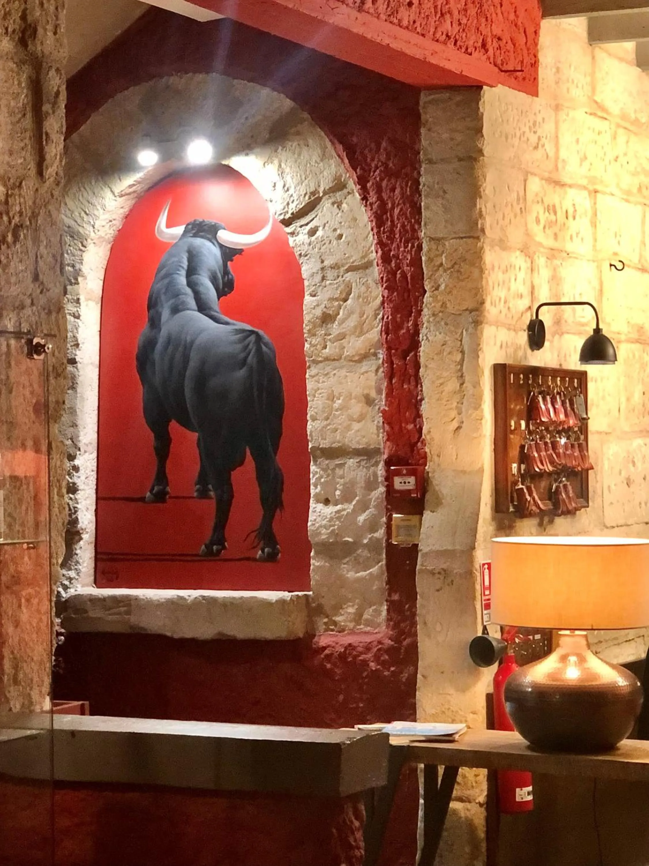 Decorative detail in Hotel Saint Louis - Au Coeur des Remparts