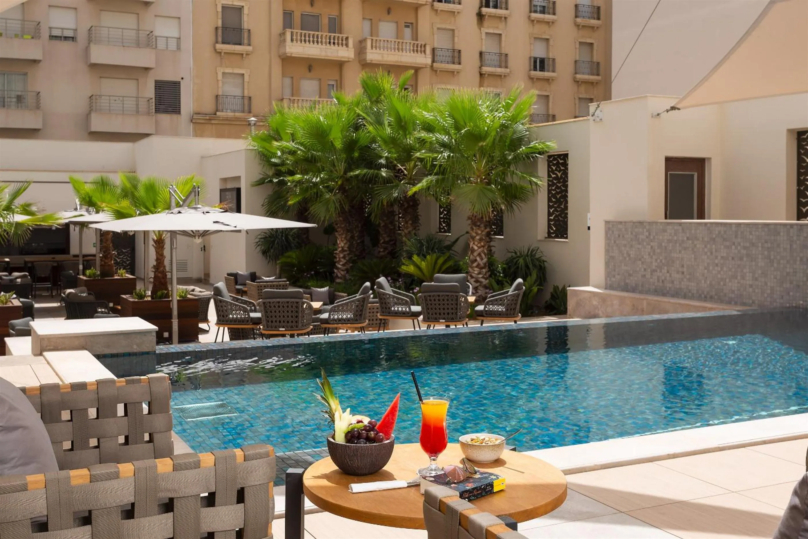 Balcony/Terrace in Novotel Tunis Lac