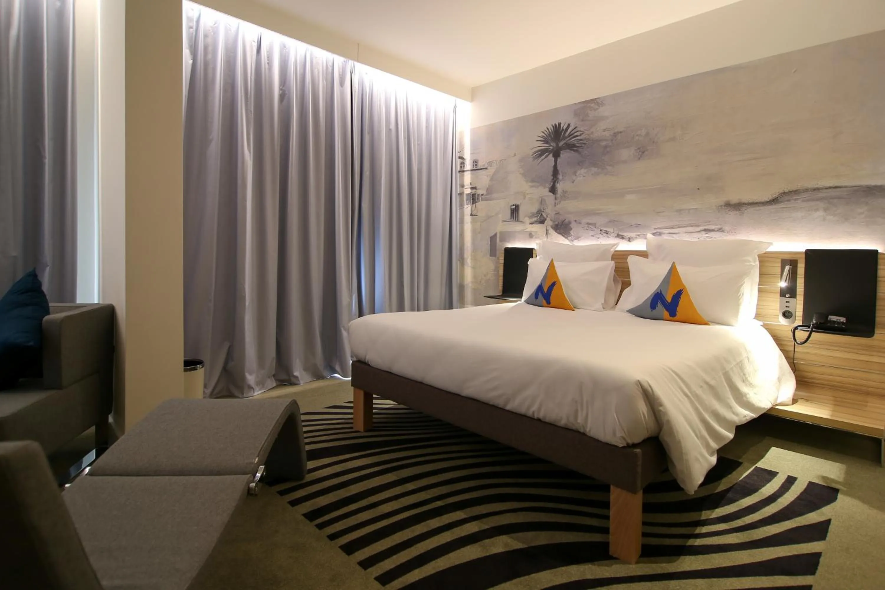 Photo of the whole room, Bed in Novotel Tunis Lac