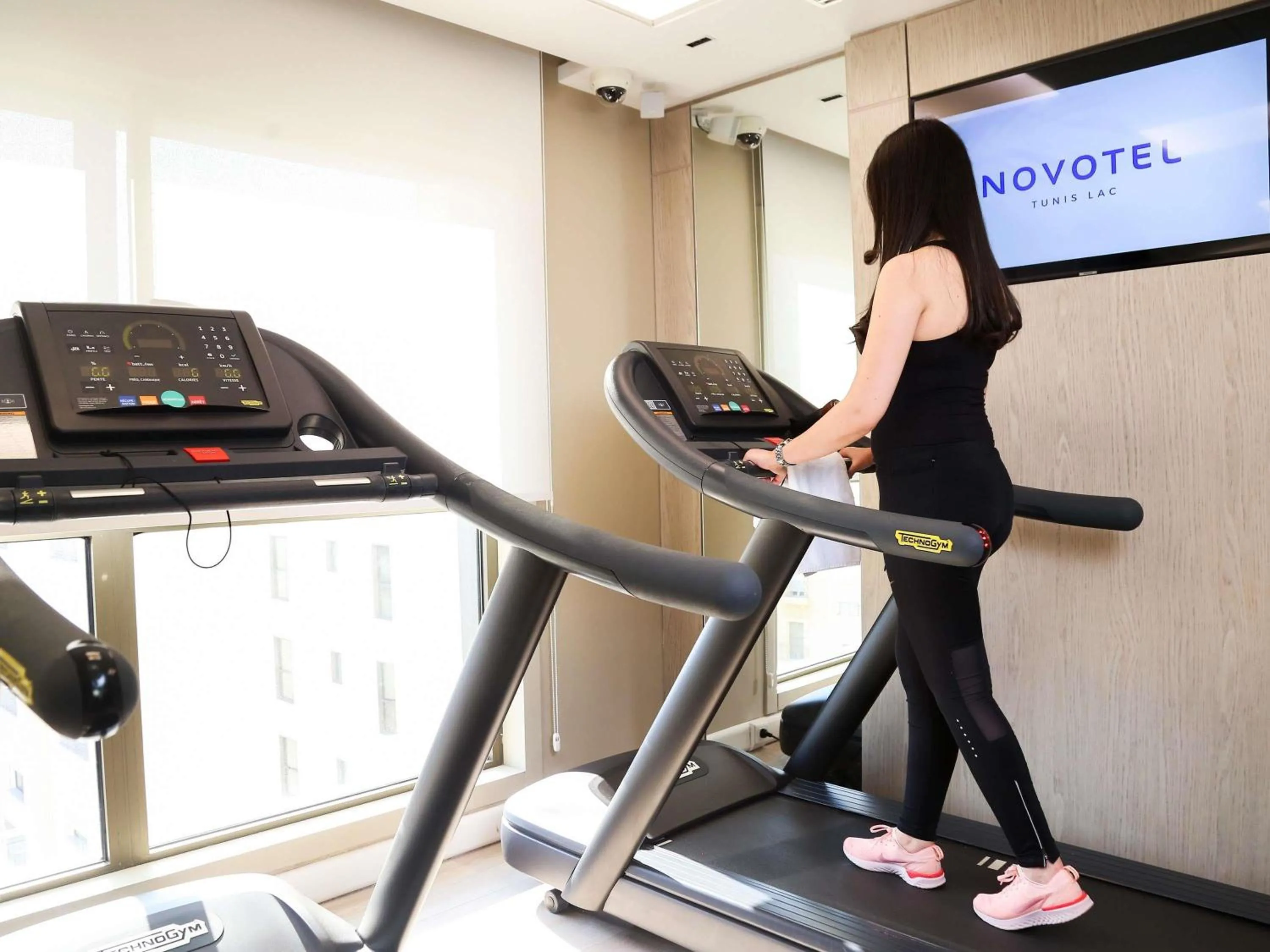 Fitness centre/facilities in Novotel Tunis Lac