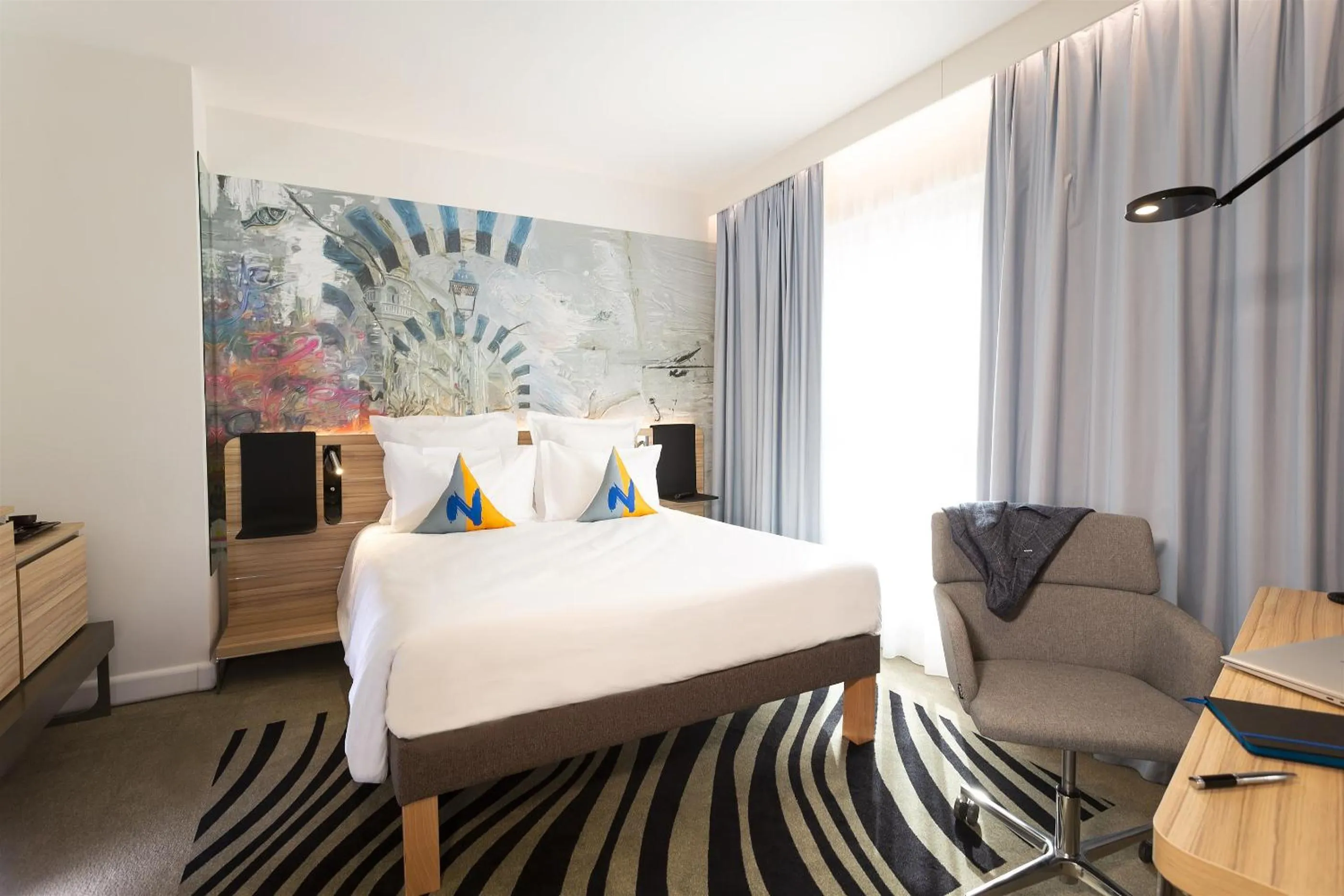 Photo of the whole room, Bed in Novotel Tunis Lac