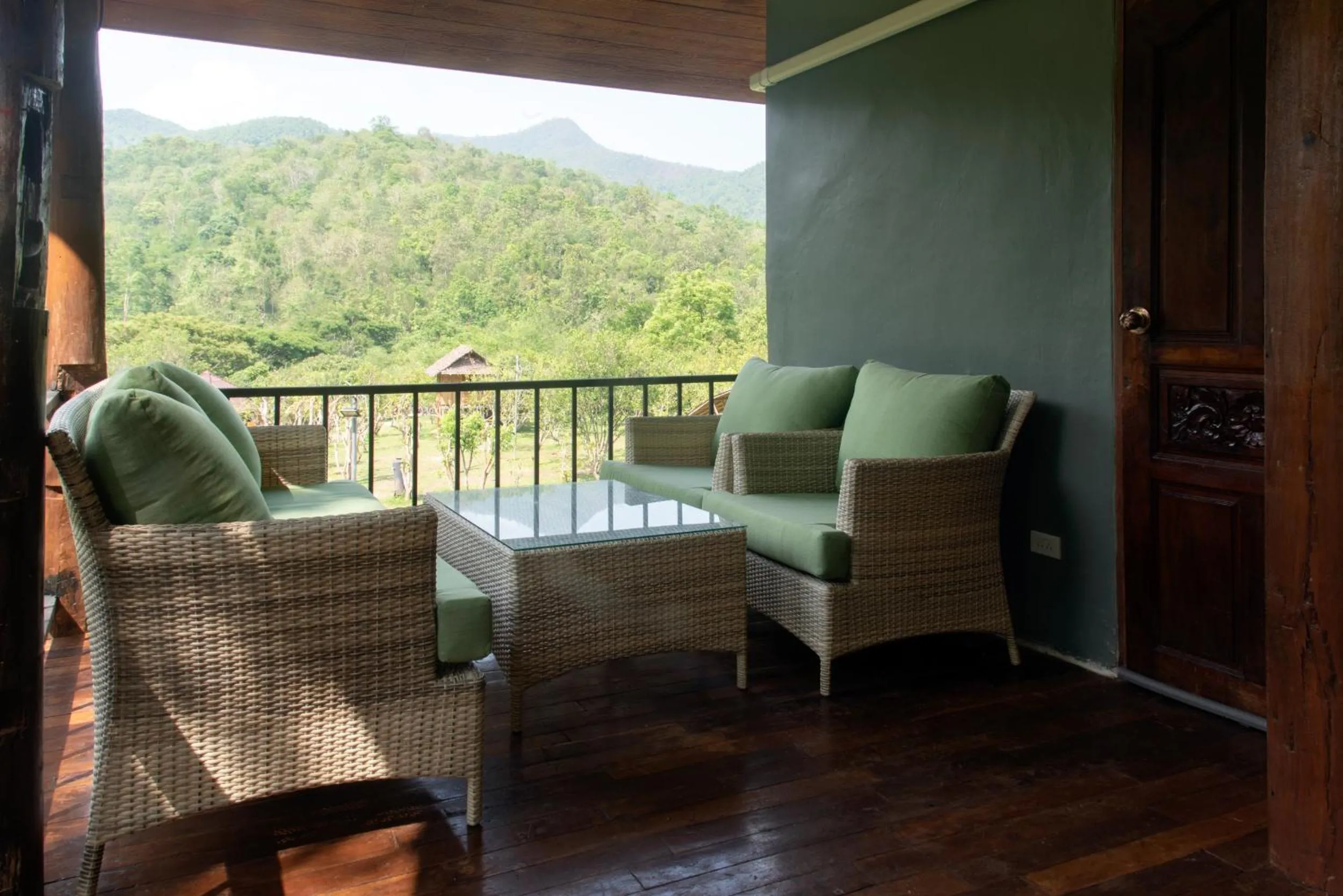 Patio in Tawan Riverside