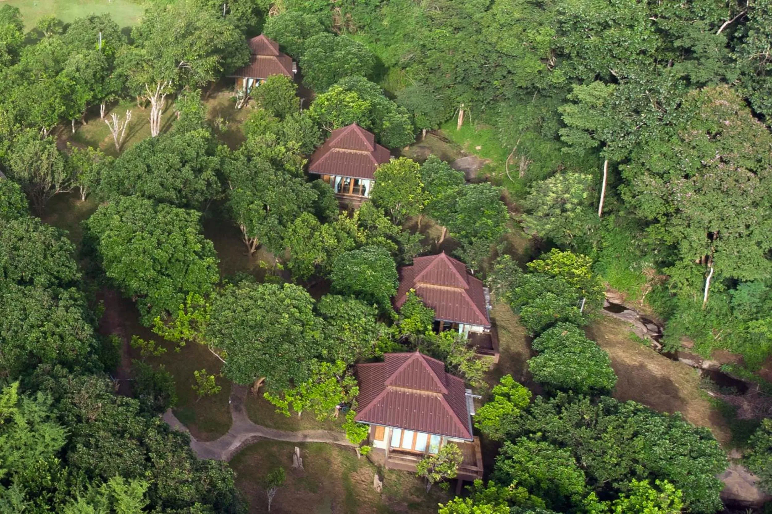 Bird's eye view in Tawan Riverside