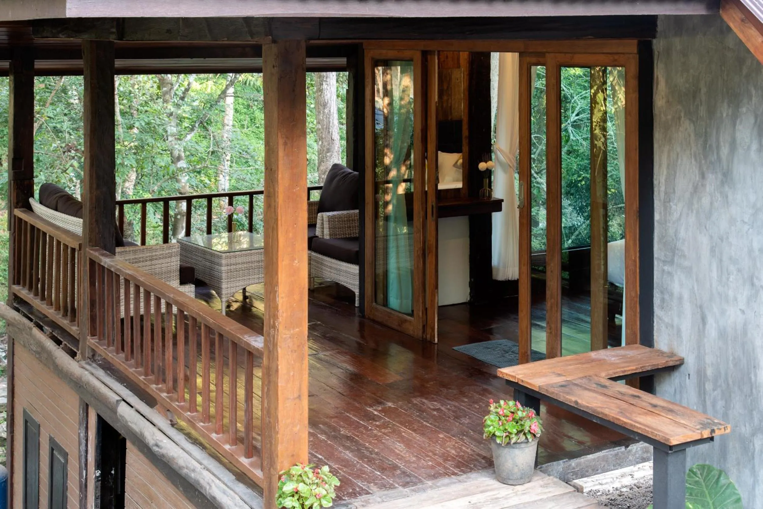 Balcony/Terrace in Tawan Riverside