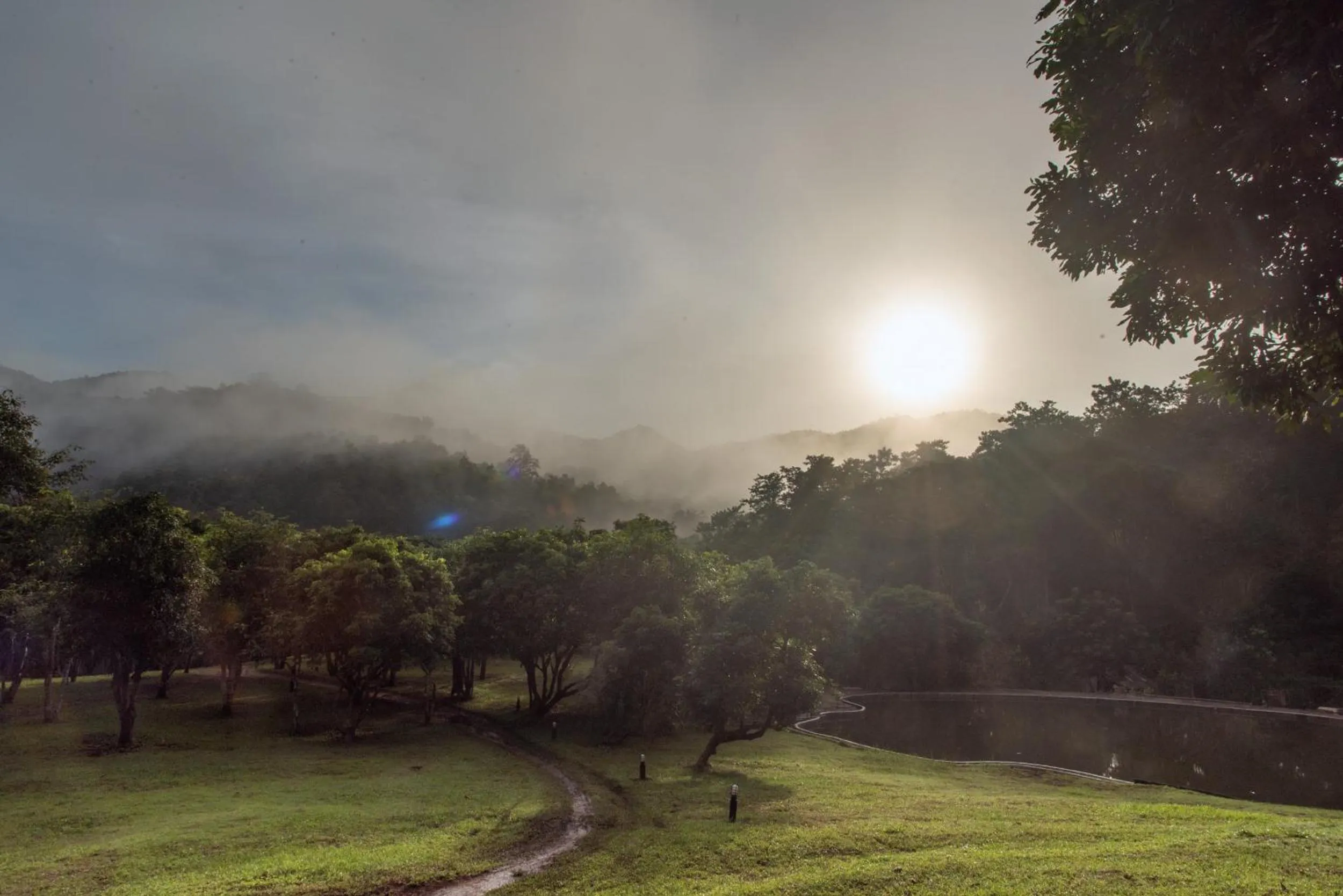 Natural landscape in Tawan Riverside