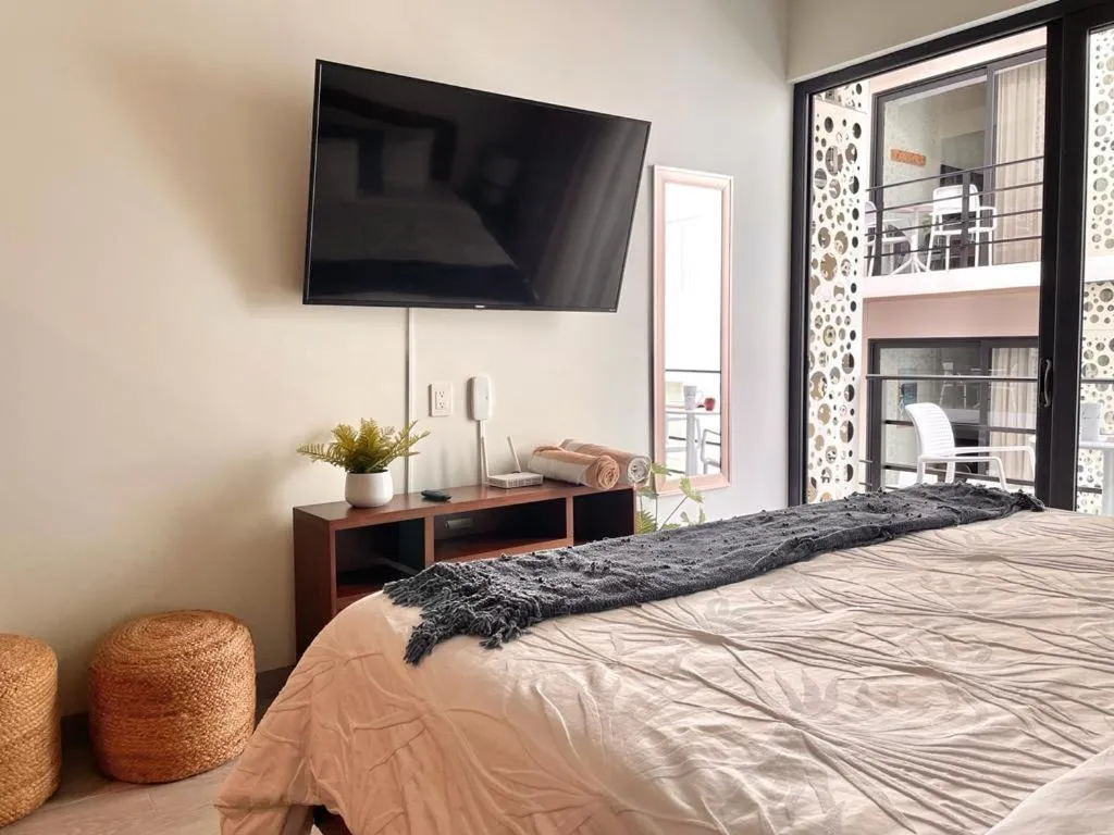 Bed in The Boat Condo by Andiani Travel