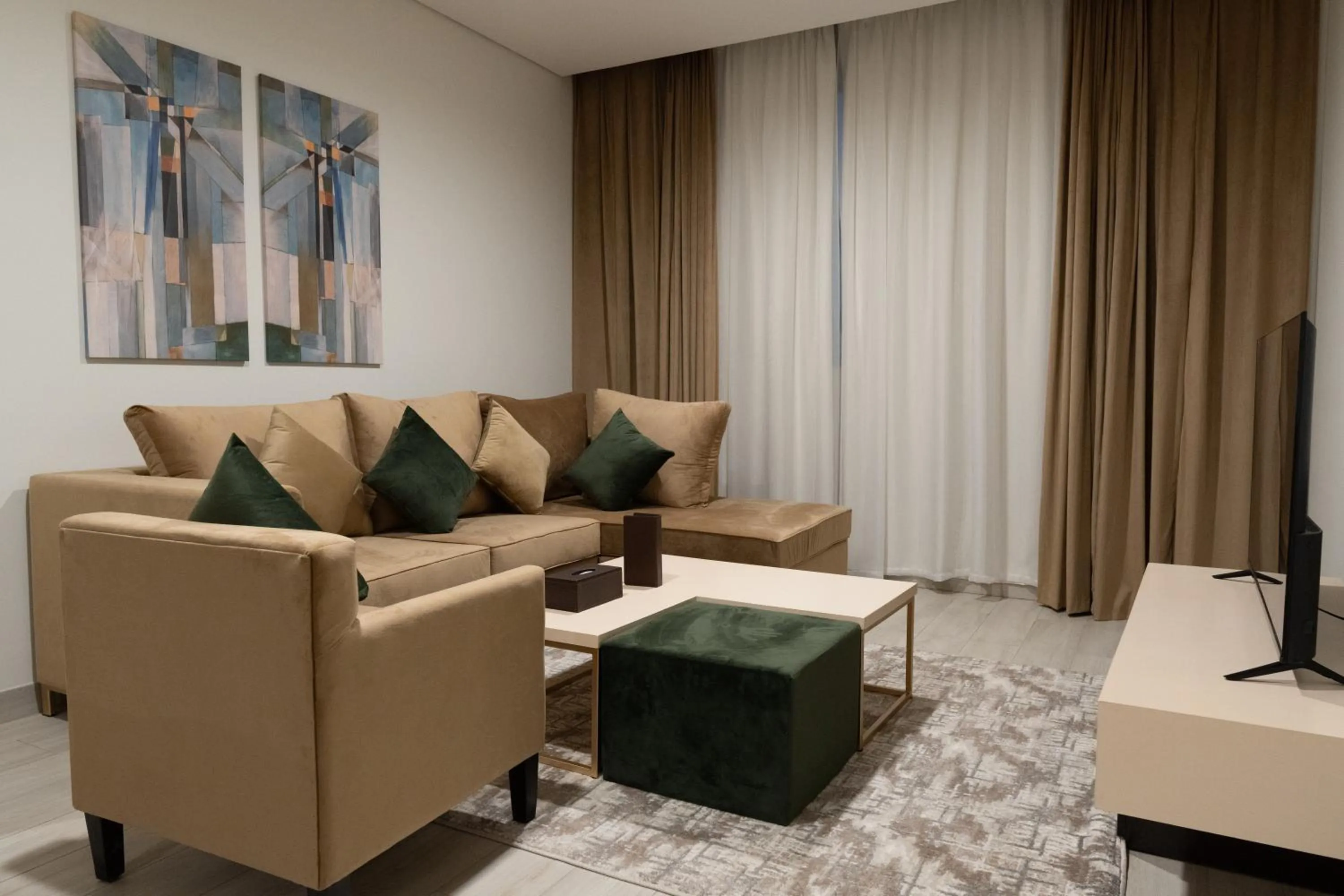 Living room in Mirot Residence