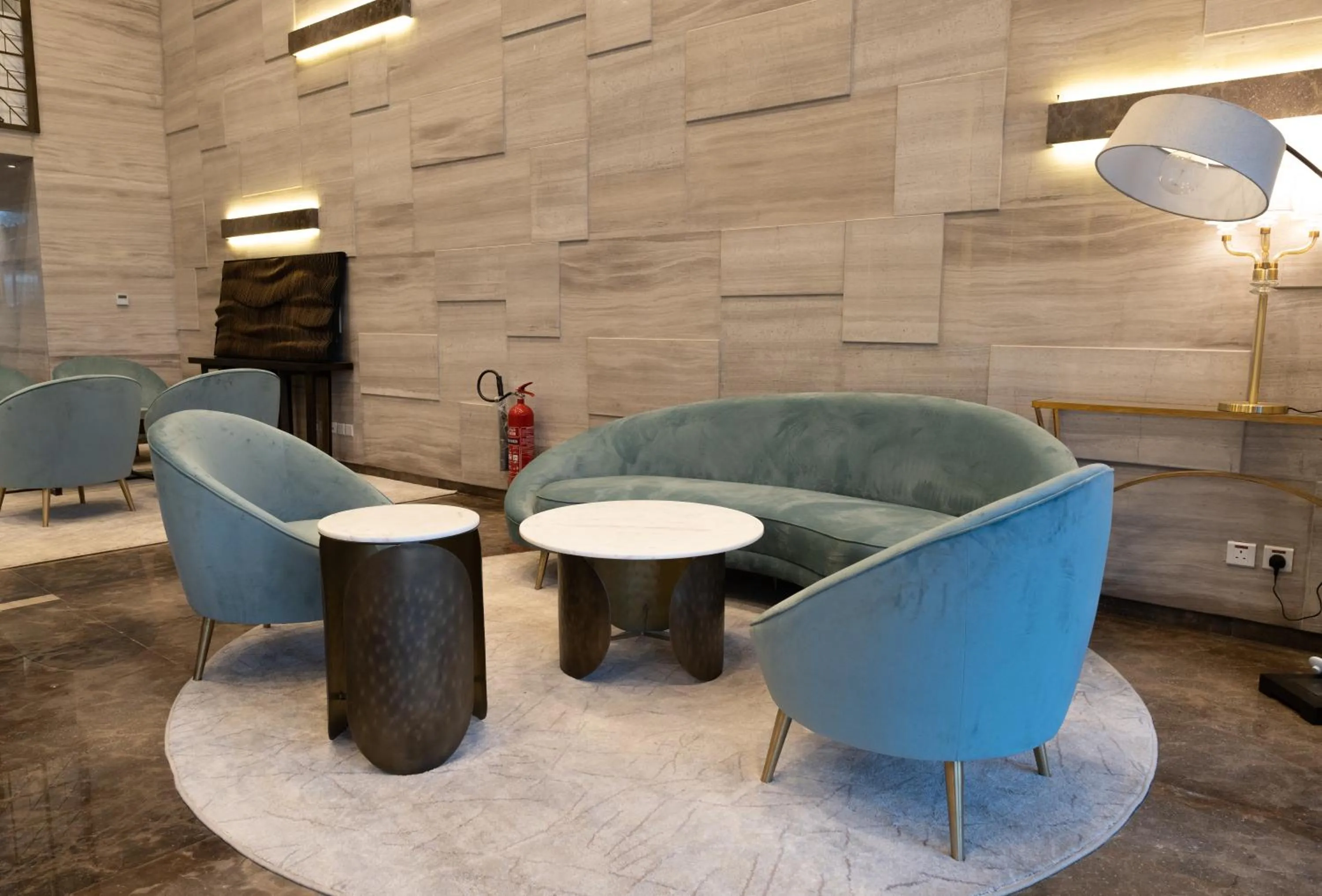 Seating area in Mirot Residence