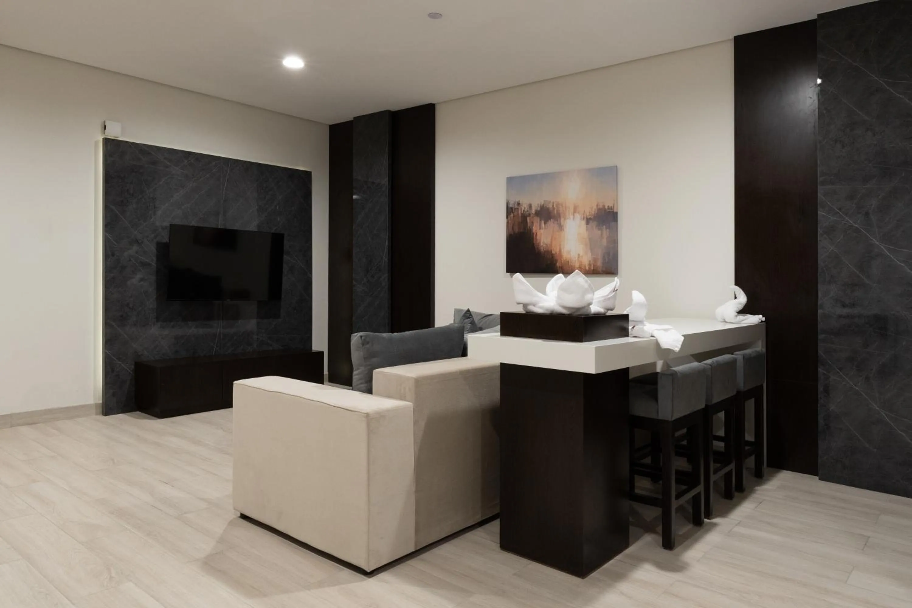 Living room in Mirot Residence