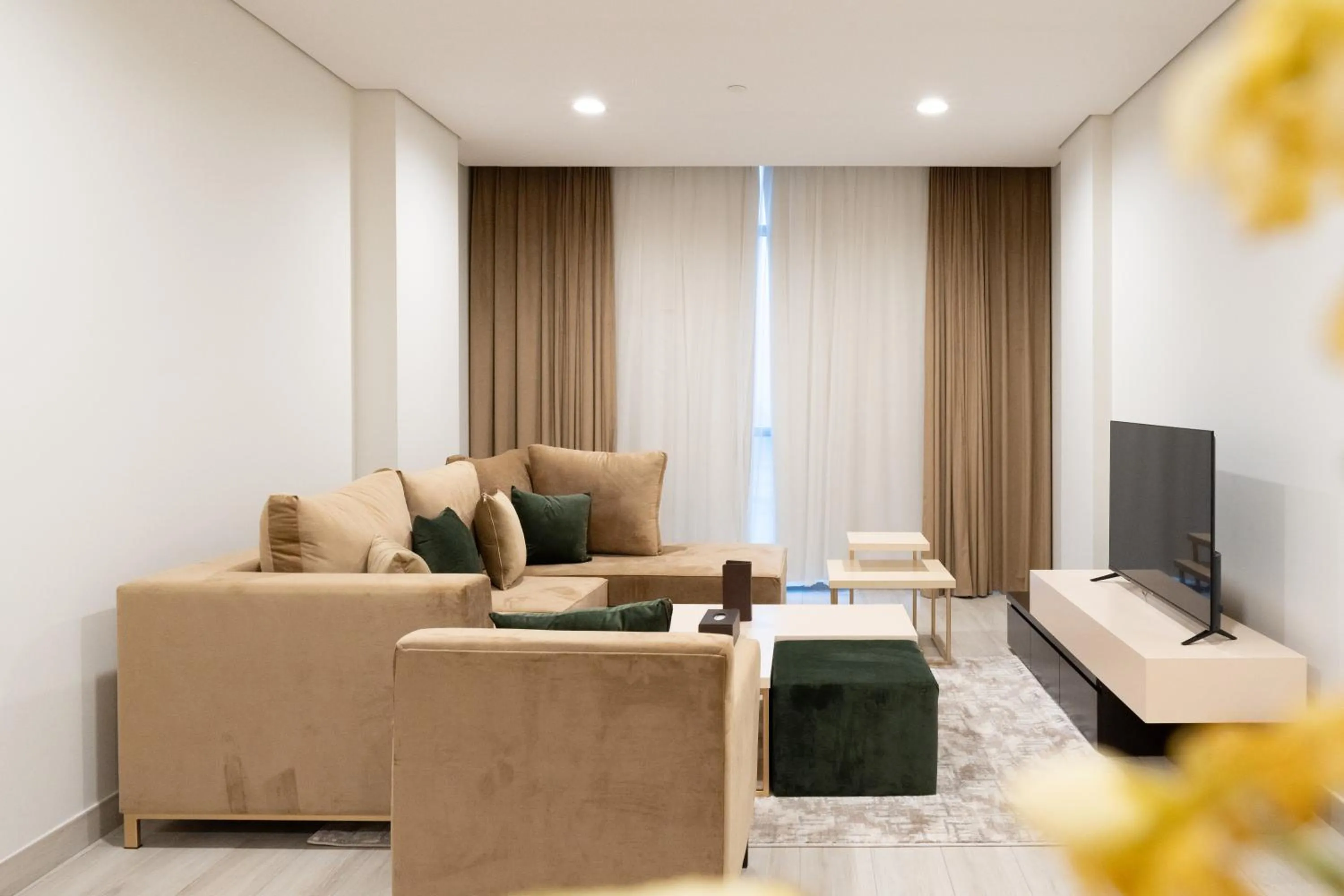 Living room in Mirot Residence