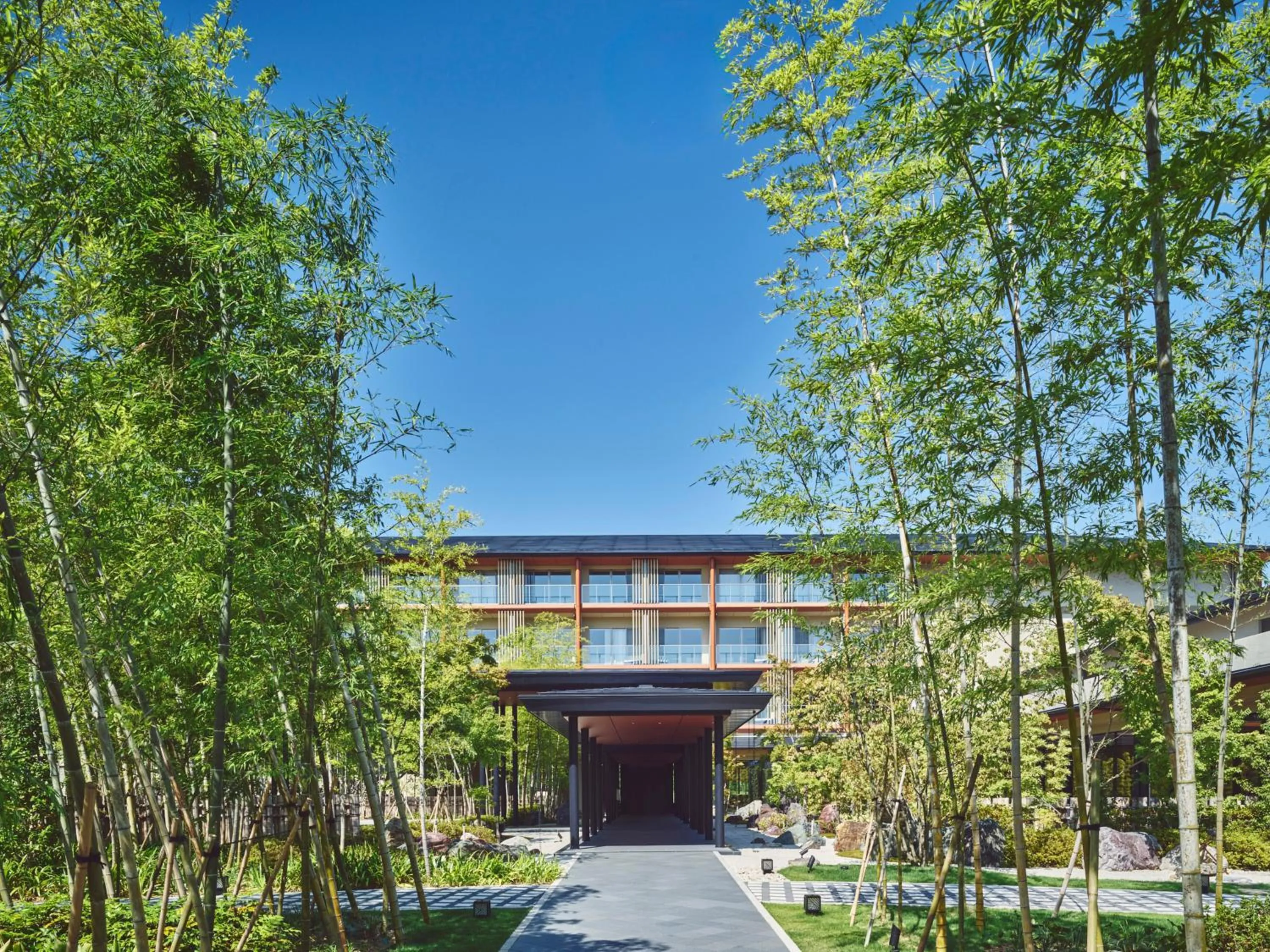 Facade/entrance in Hotel Indigo Inuyama Urakuen Garden by IHG