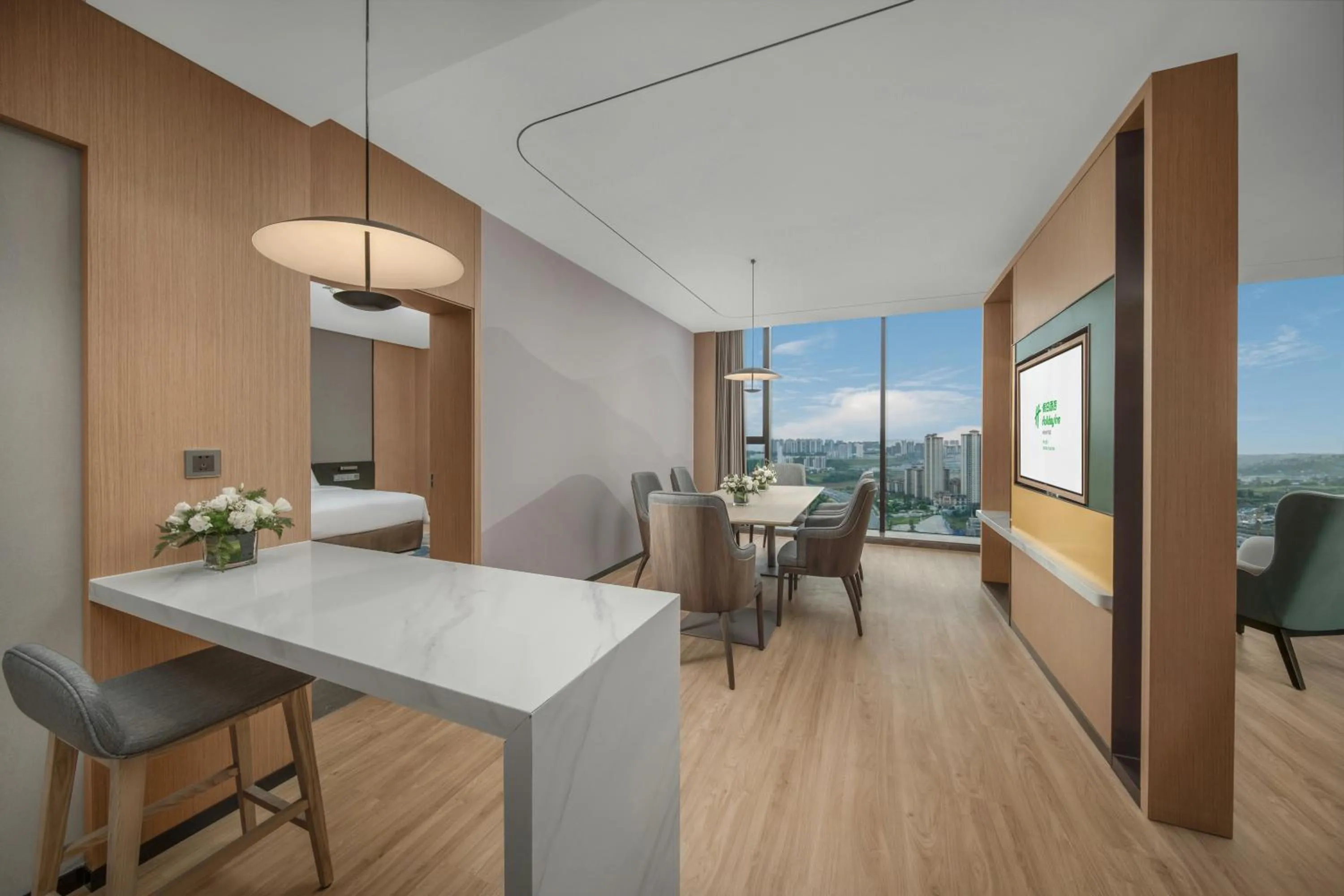 Living room in Holiday Inn Luzhou Longjian by IHG