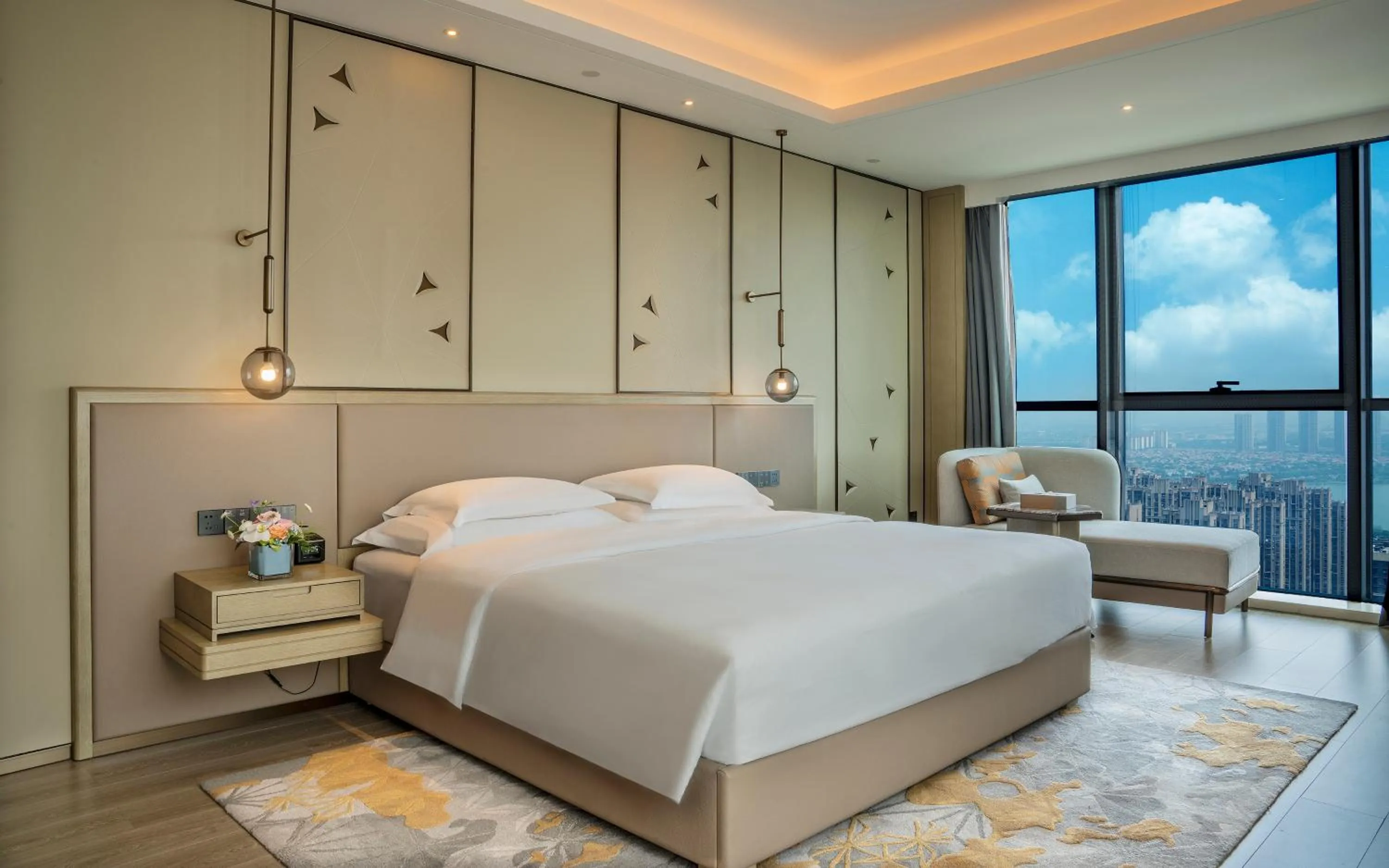 Bedroom, Bed in Crowne Plaza Changsha Development Zone by IHG