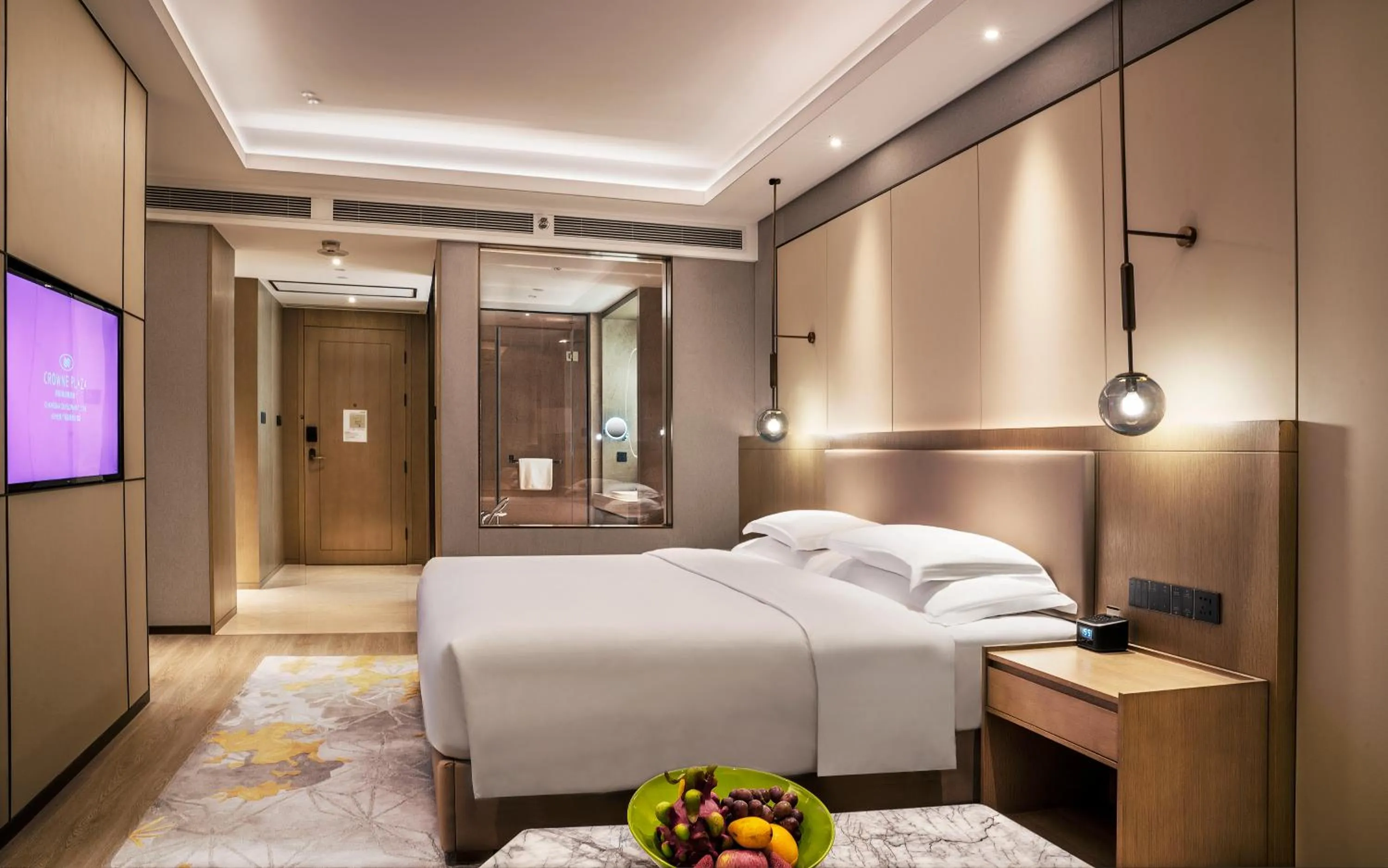 Bedroom, Bed in Crowne Plaza Changsha Development Zone by IHG