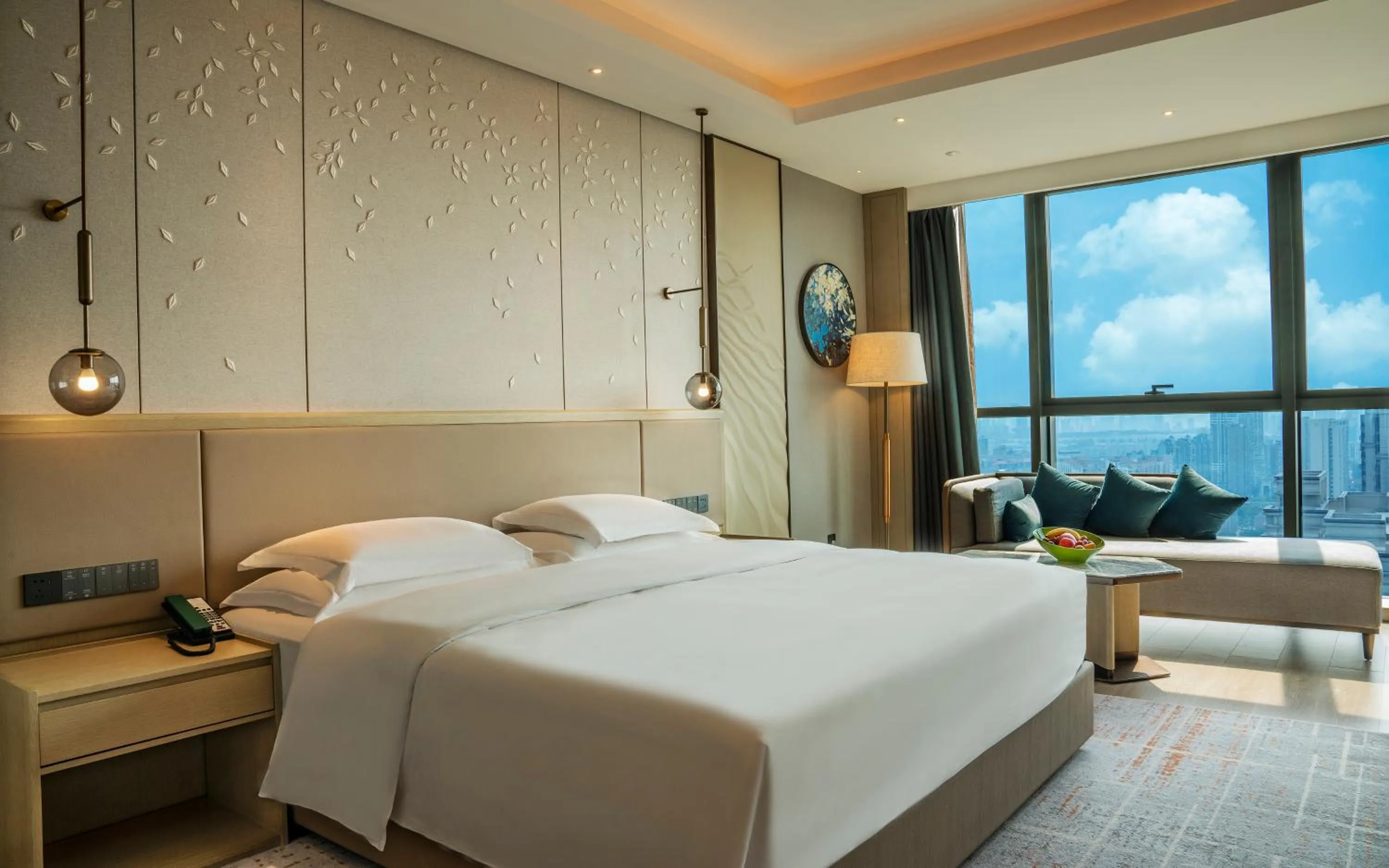 Bedroom, Bed in Crowne Plaza Changsha Development Zone by IHG