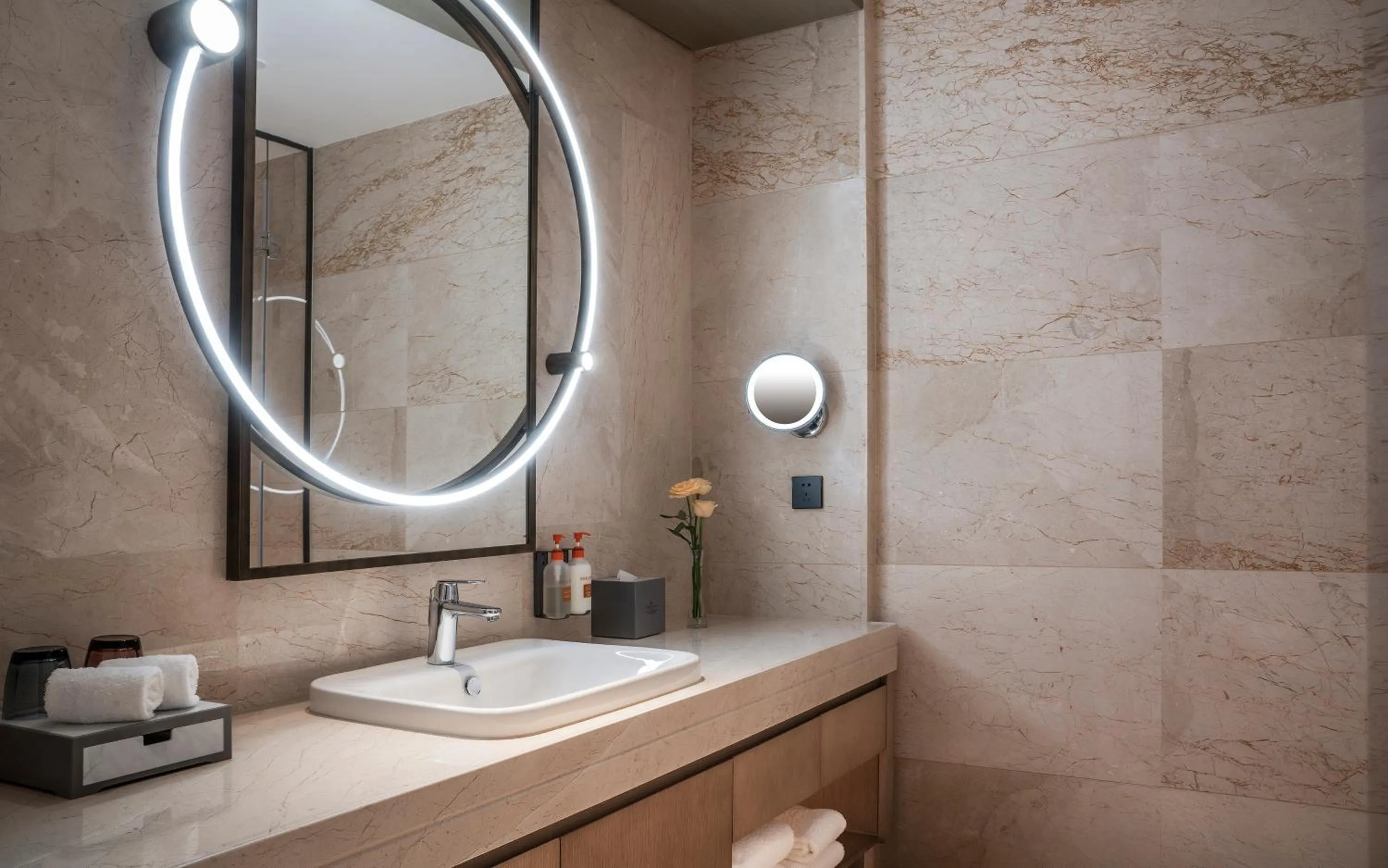 Bathroom in Crowne Plaza Changsha Development Zone by IHG